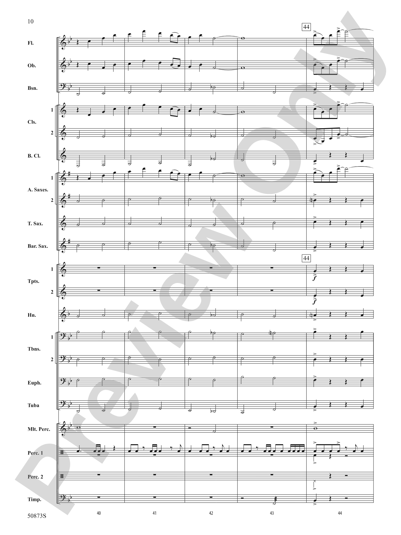 Great Falls Fantasy: Concert Band Conductor Score & Parts