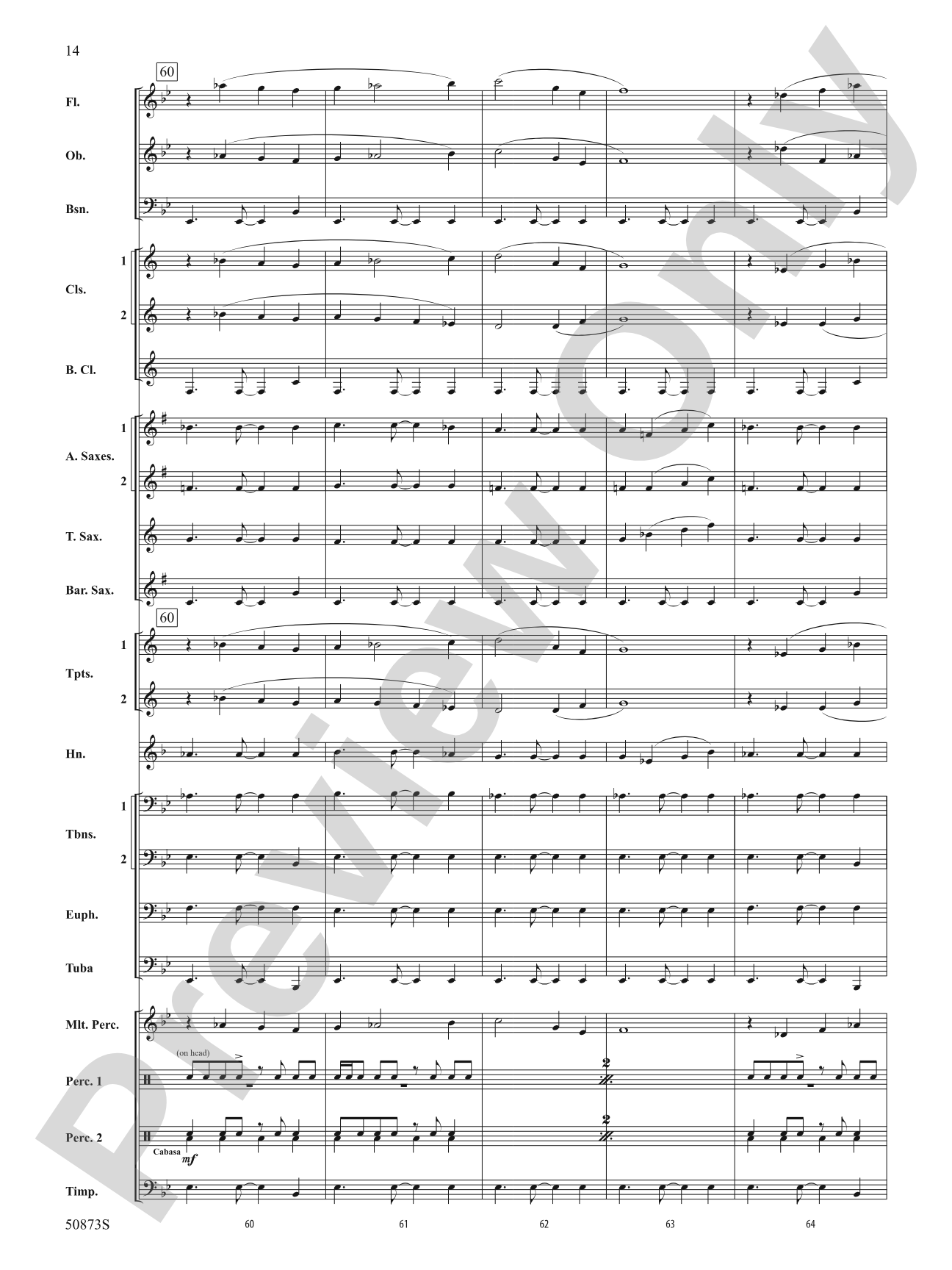 Great Falls Fantasy: Concert Band Conductor Score & Parts