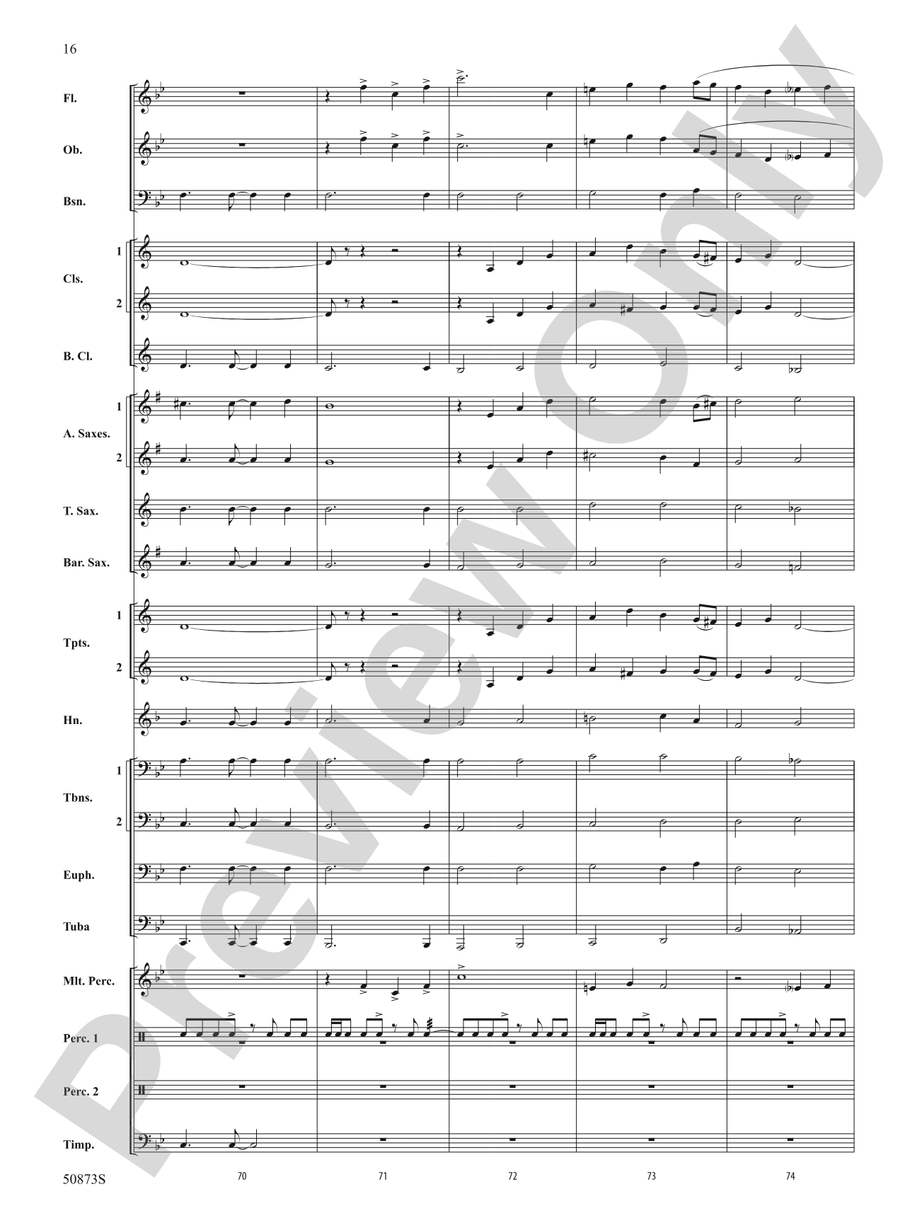 Great Falls Fantasy: Concert Band Conductor Score & Parts
