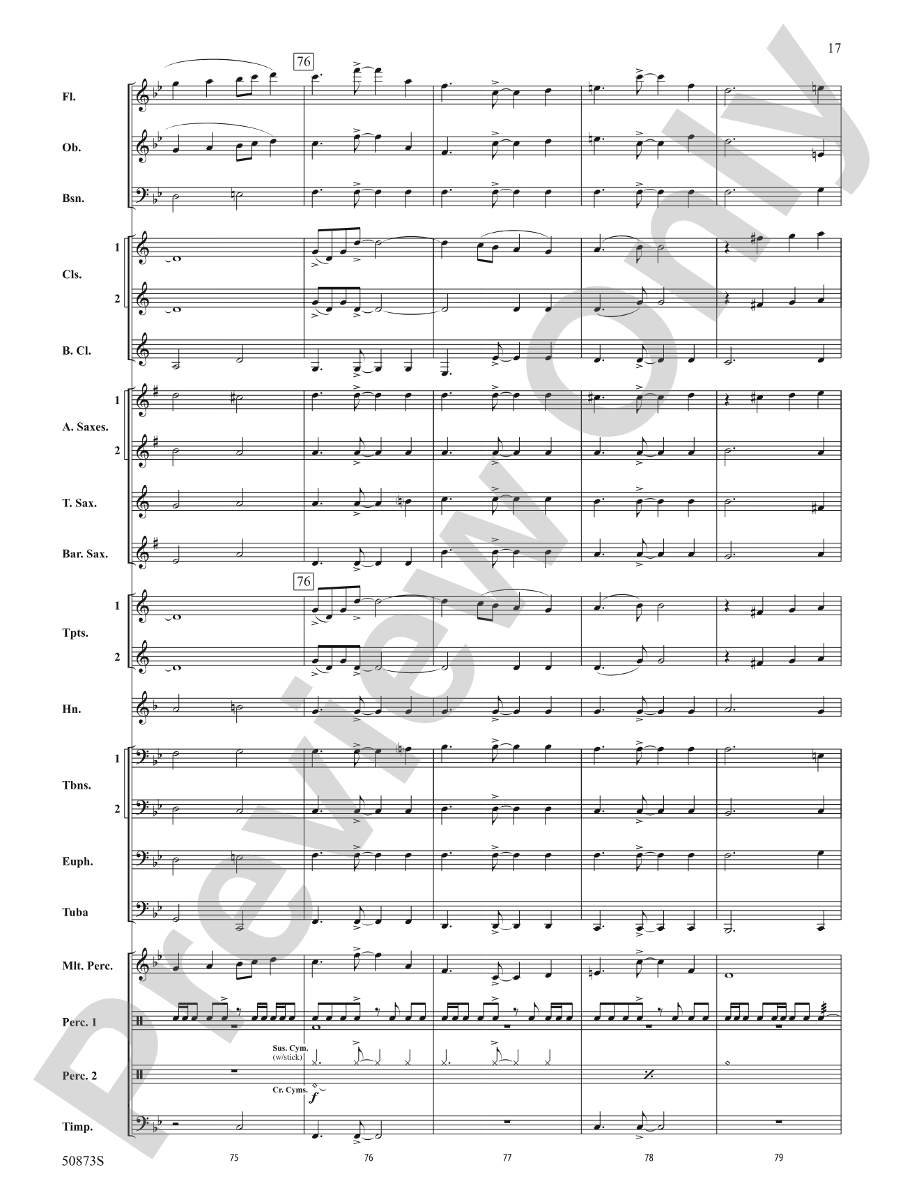 Great Falls Fantasy: Concert Band Conductor Score & Parts