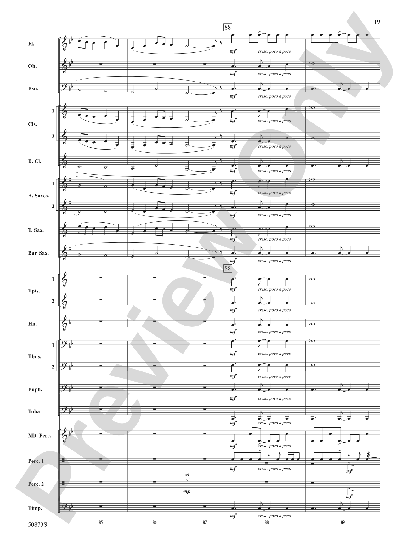 Great Falls Fantasy: Concert Band Conductor Score & Parts