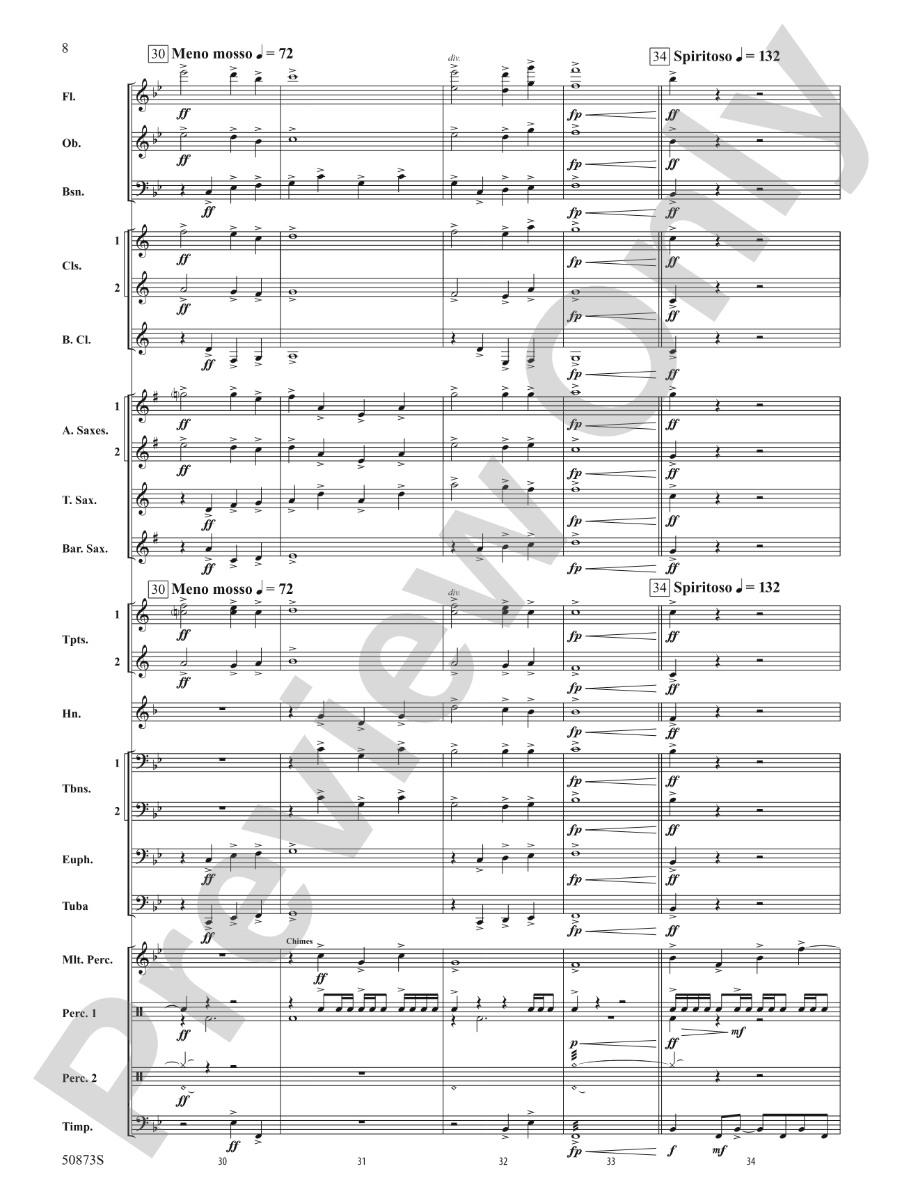 Great Falls Fantasy: Concert Band Conductor Score & Parts