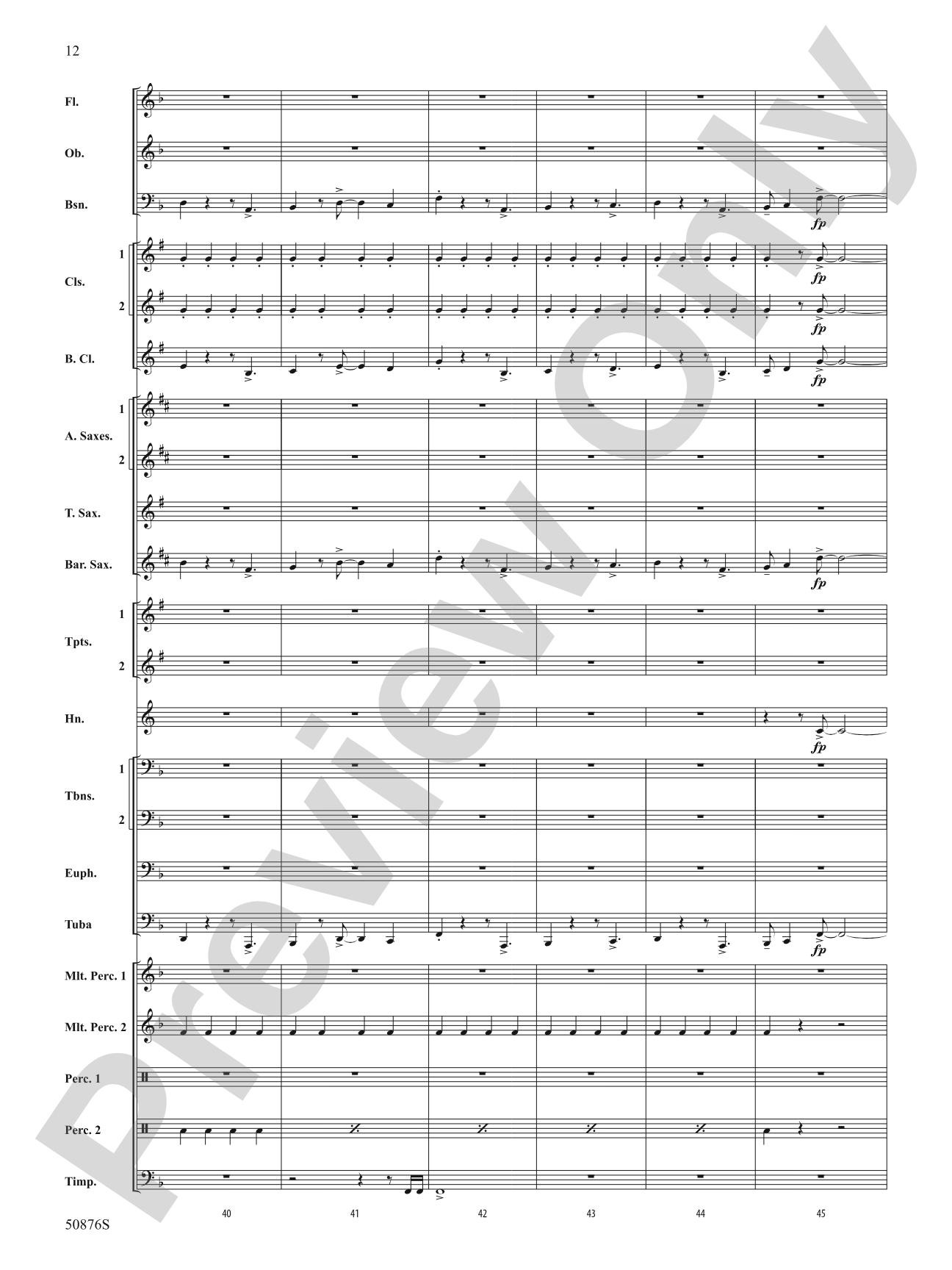 Joy Dance: Concert Band Score & Parts