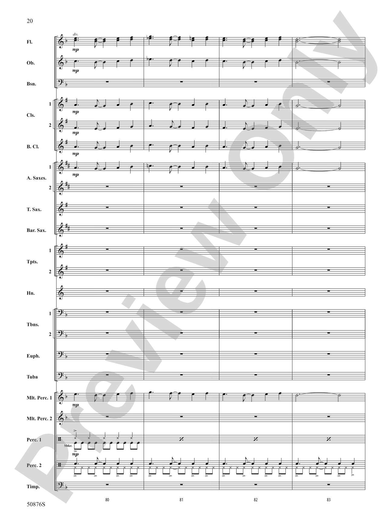 Joy Dance: Concert Band Score & Parts