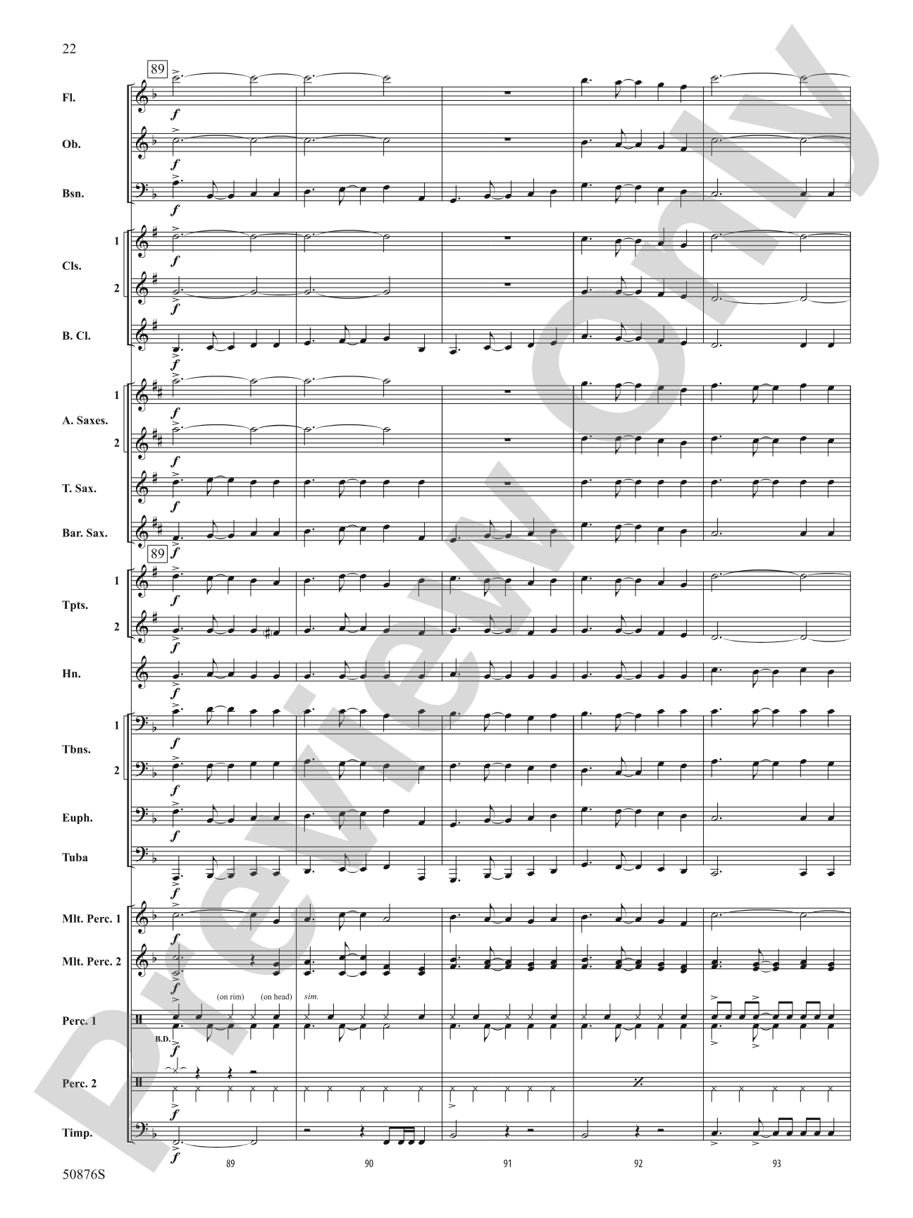 Joy Dance: Concert Band Score & Parts