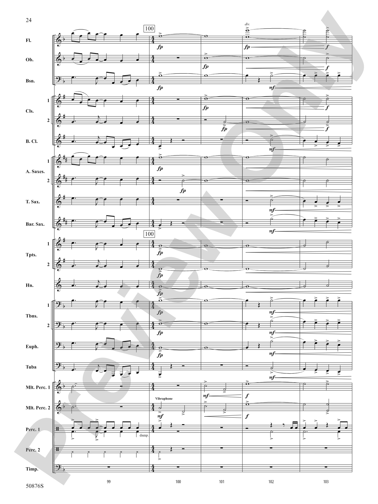 Joy Dance: Concert Band Score & Parts