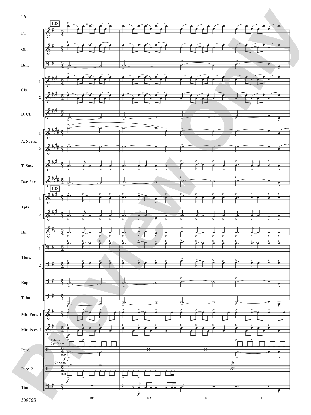 Joy Dance: Concert Band Score & Parts