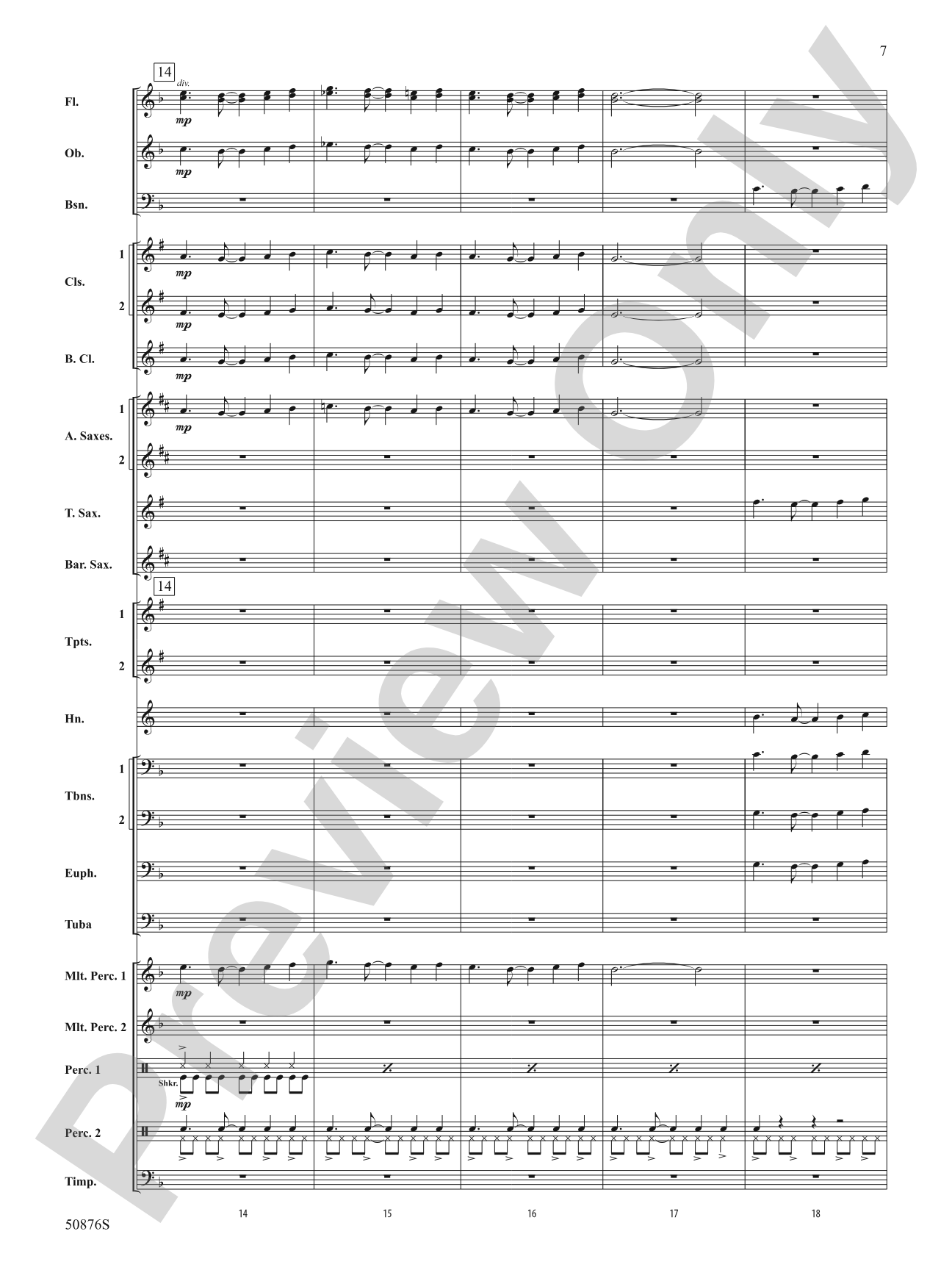 Joy Dance: Concert Band Score & Parts