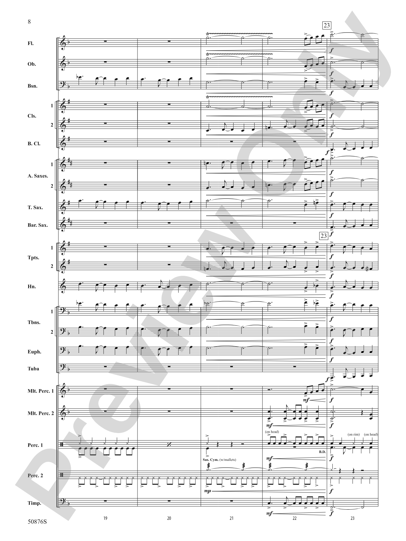 Joy Dance: Concert Band Score & Parts