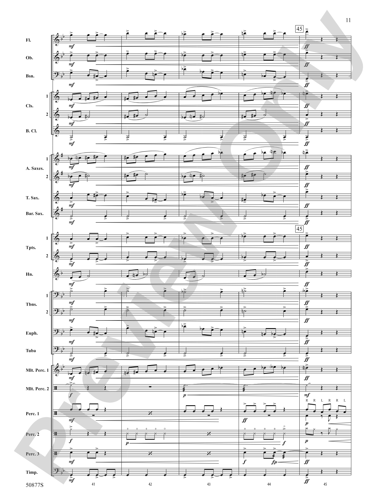 Soothsayer: Concert Band Conductor Score & Parts