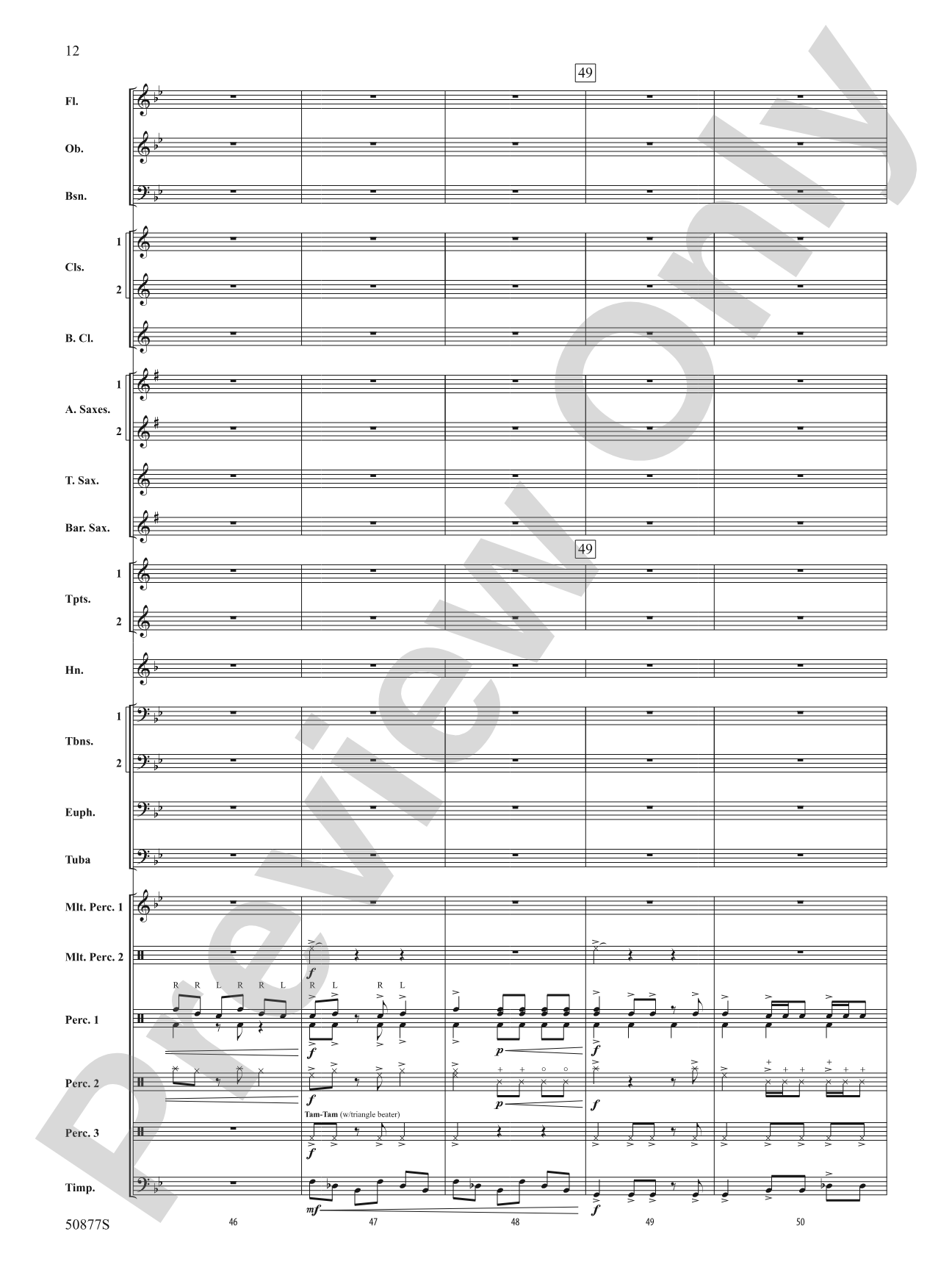 Soothsayer: Concert Band Conductor Score & Parts