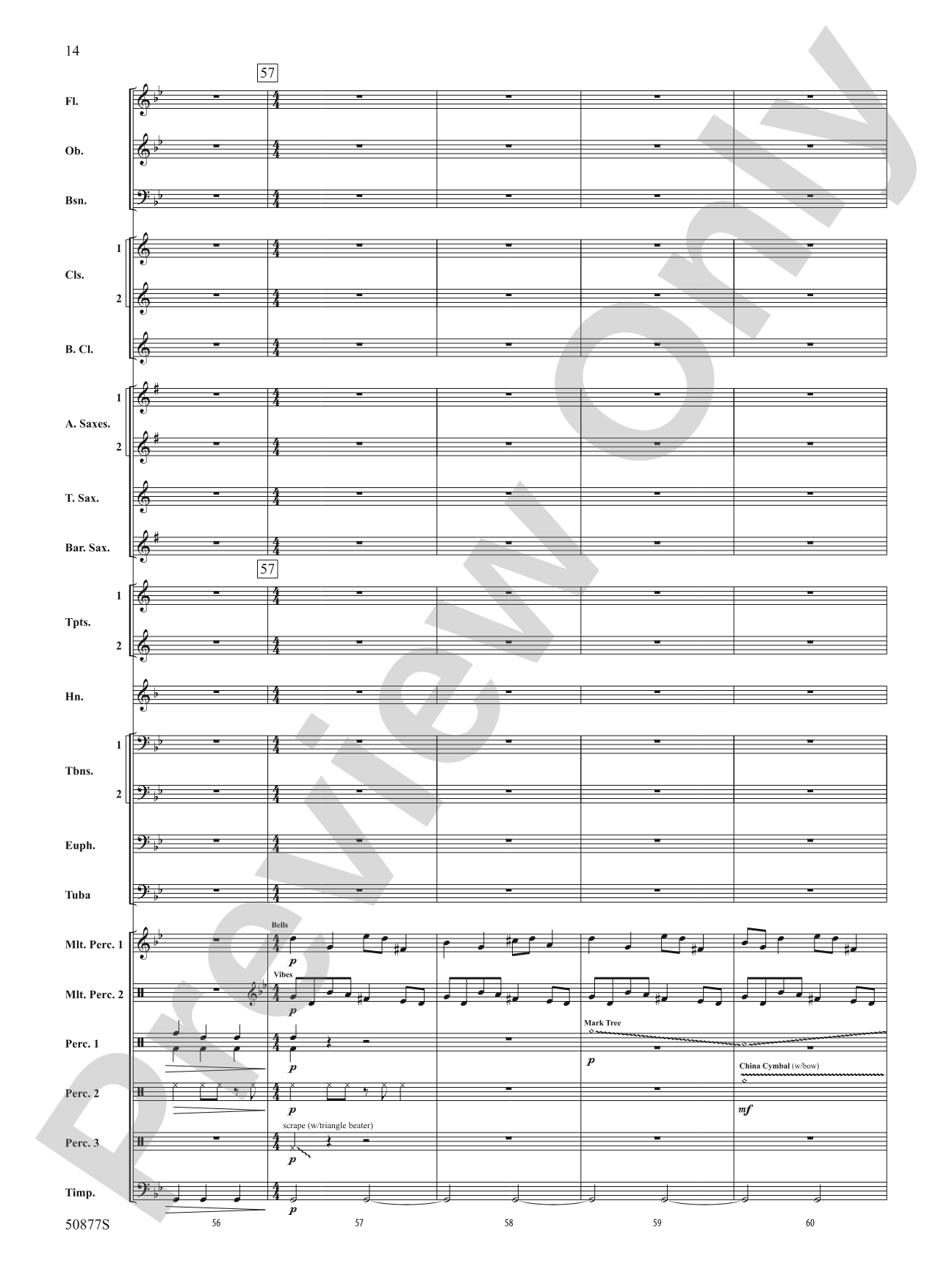 Soothsayer: Concert Band Conductor Score & Parts