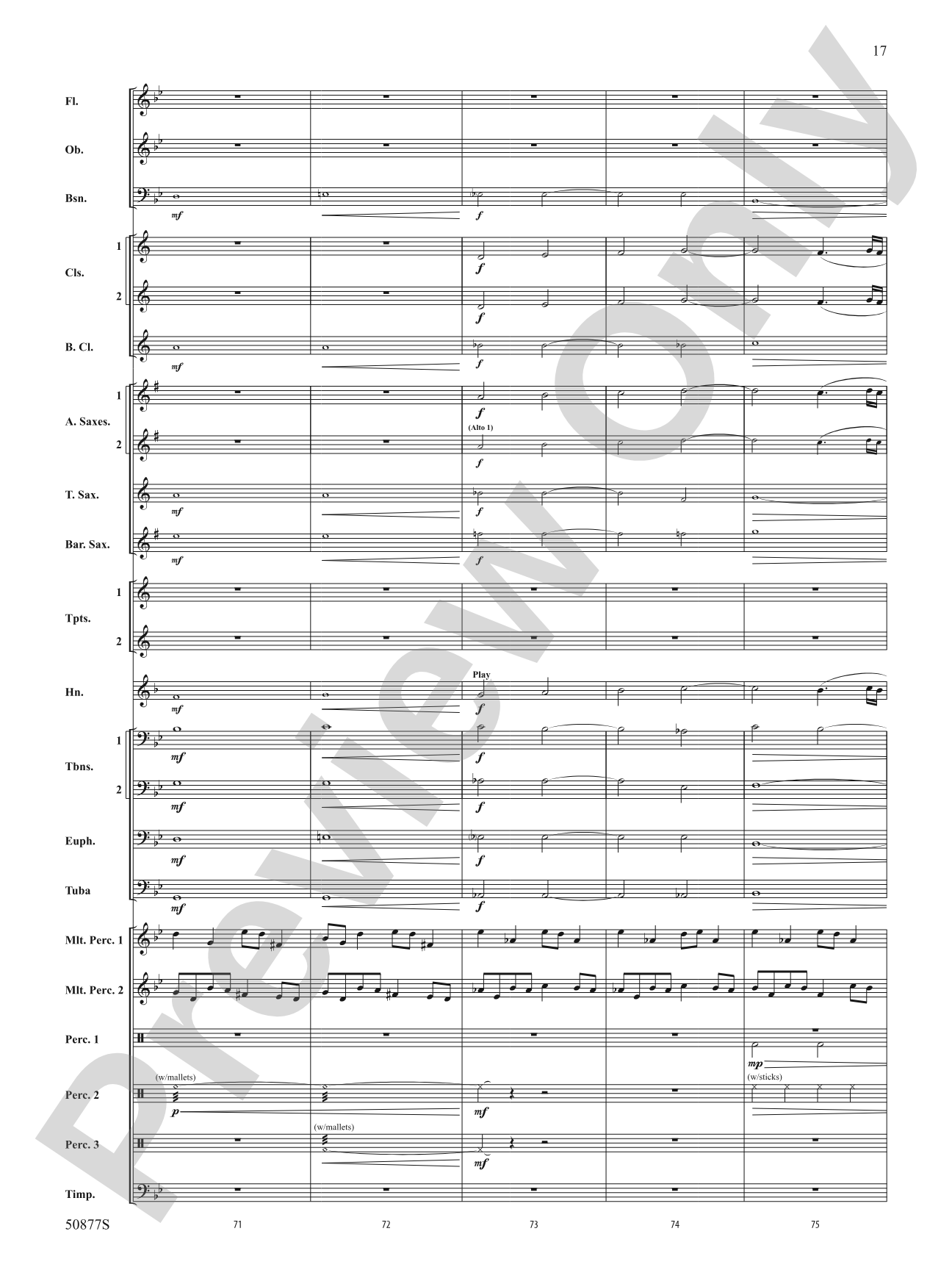 Soothsayer: Concert Band Conductor Score & Parts