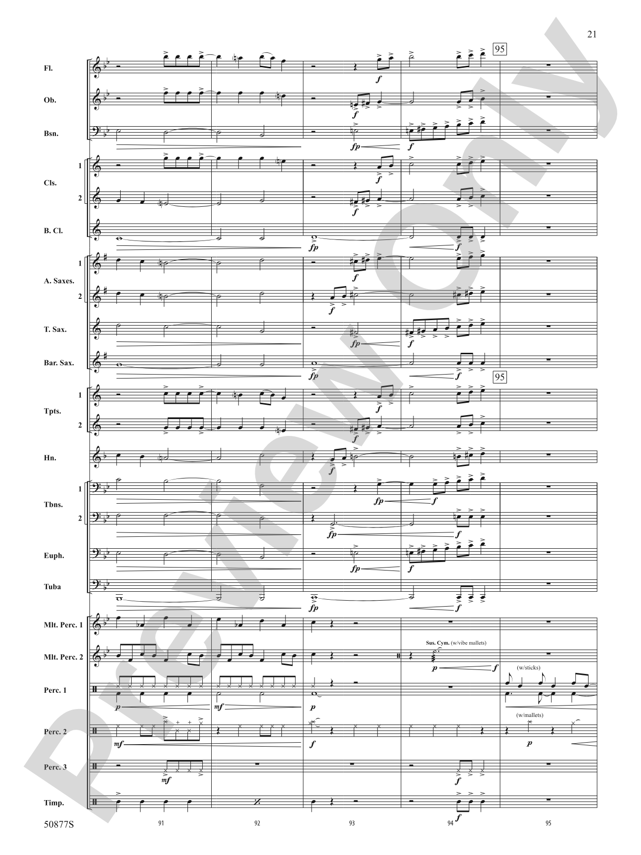 Soothsayer: Concert Band Conductor Score & Parts