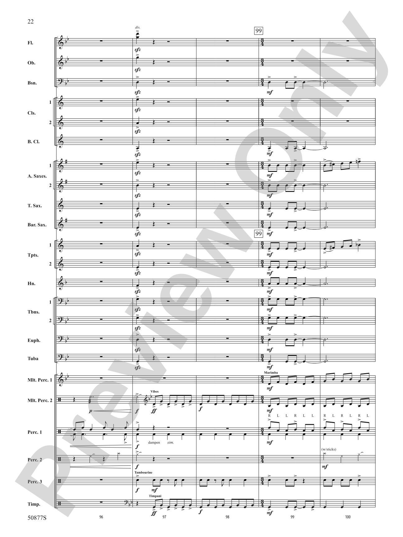 Soothsayer: Concert Band Conductor Score & Parts
