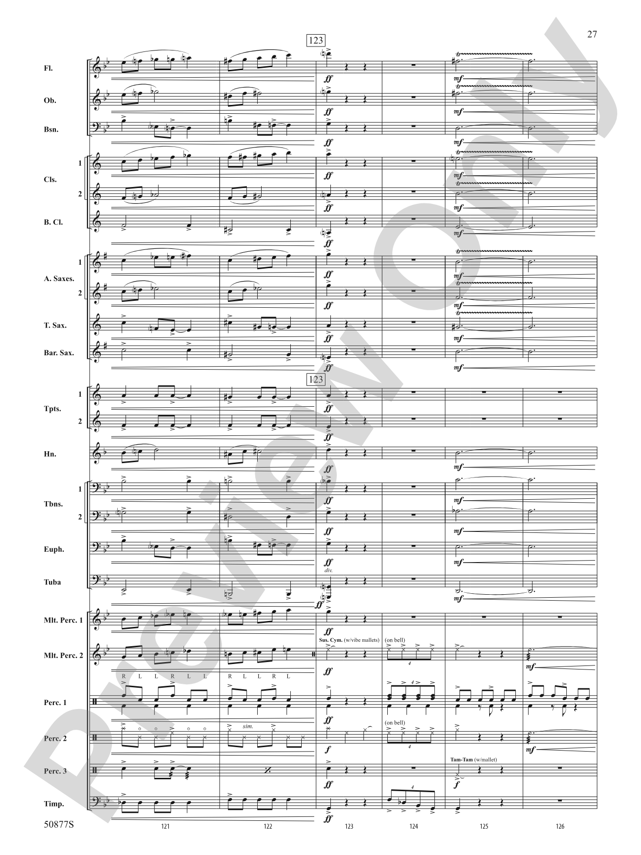 Soothsayer: Concert Band Conductor Score & Parts