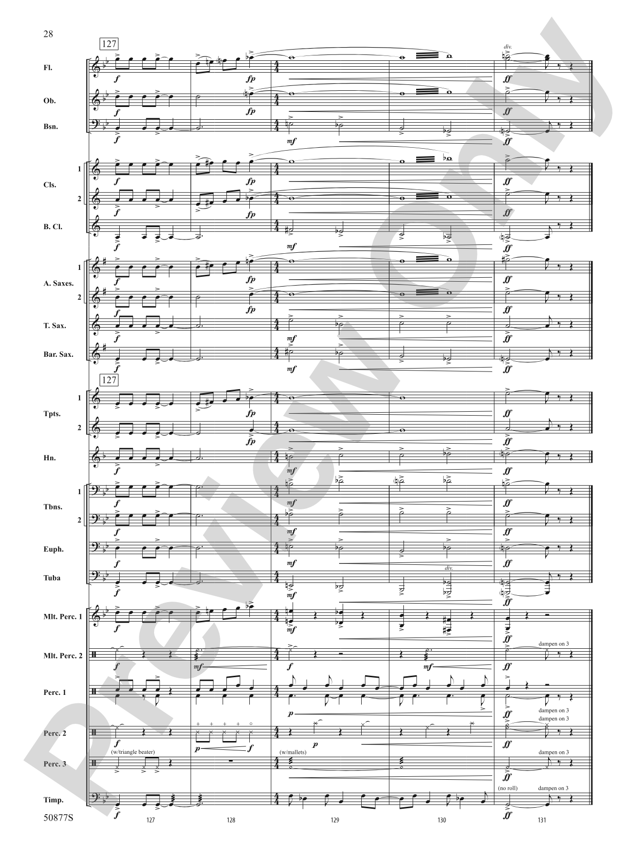Soothsayer: Concert Band Conductor Score & Parts