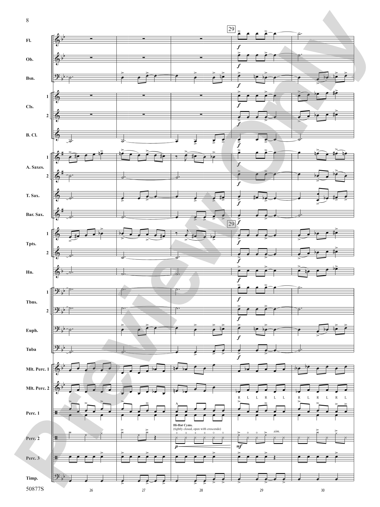 Soothsayer: Concert Band Conductor Score & Parts