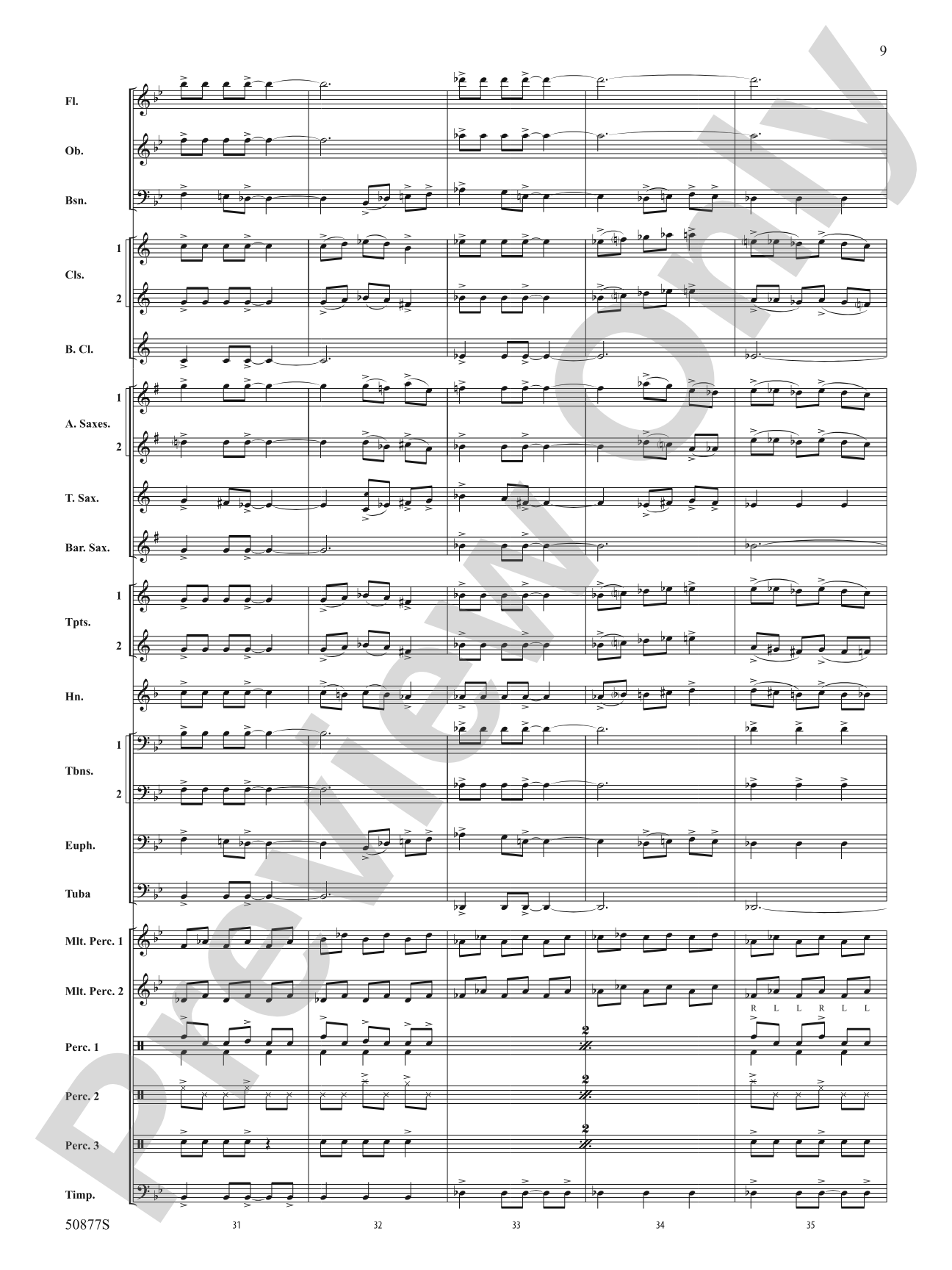 Soothsayer: Concert Band Conductor Score & Parts