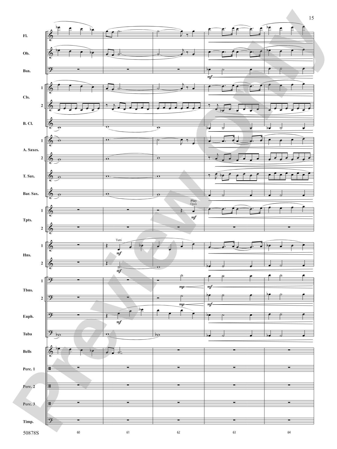 Insurgence: Concert Band Score & Parts
