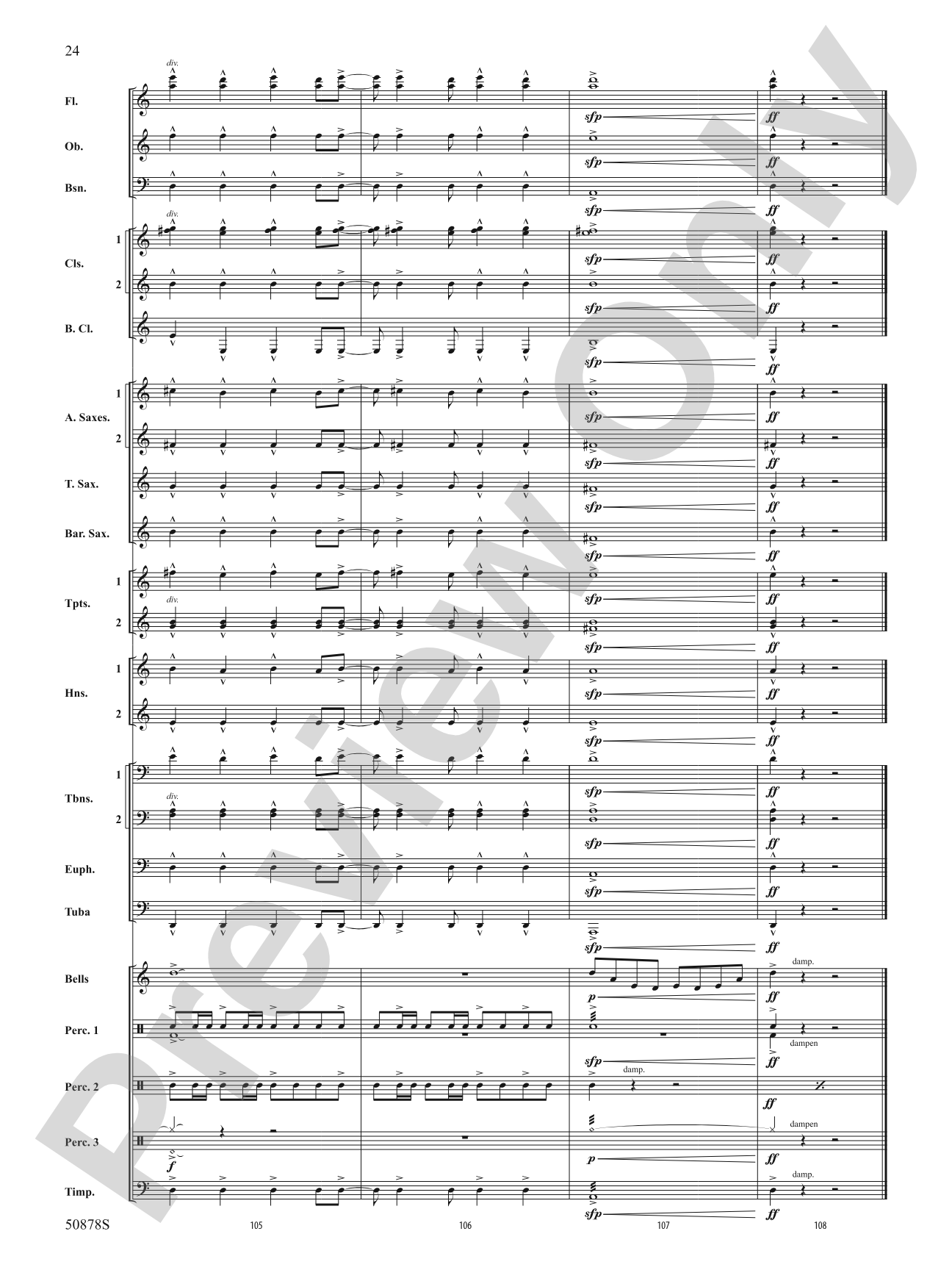 Insurgence: Concert Band Score & Parts