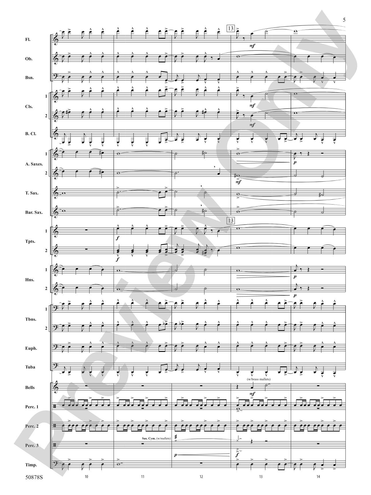 Insurgence: Concert Band Score & Parts
