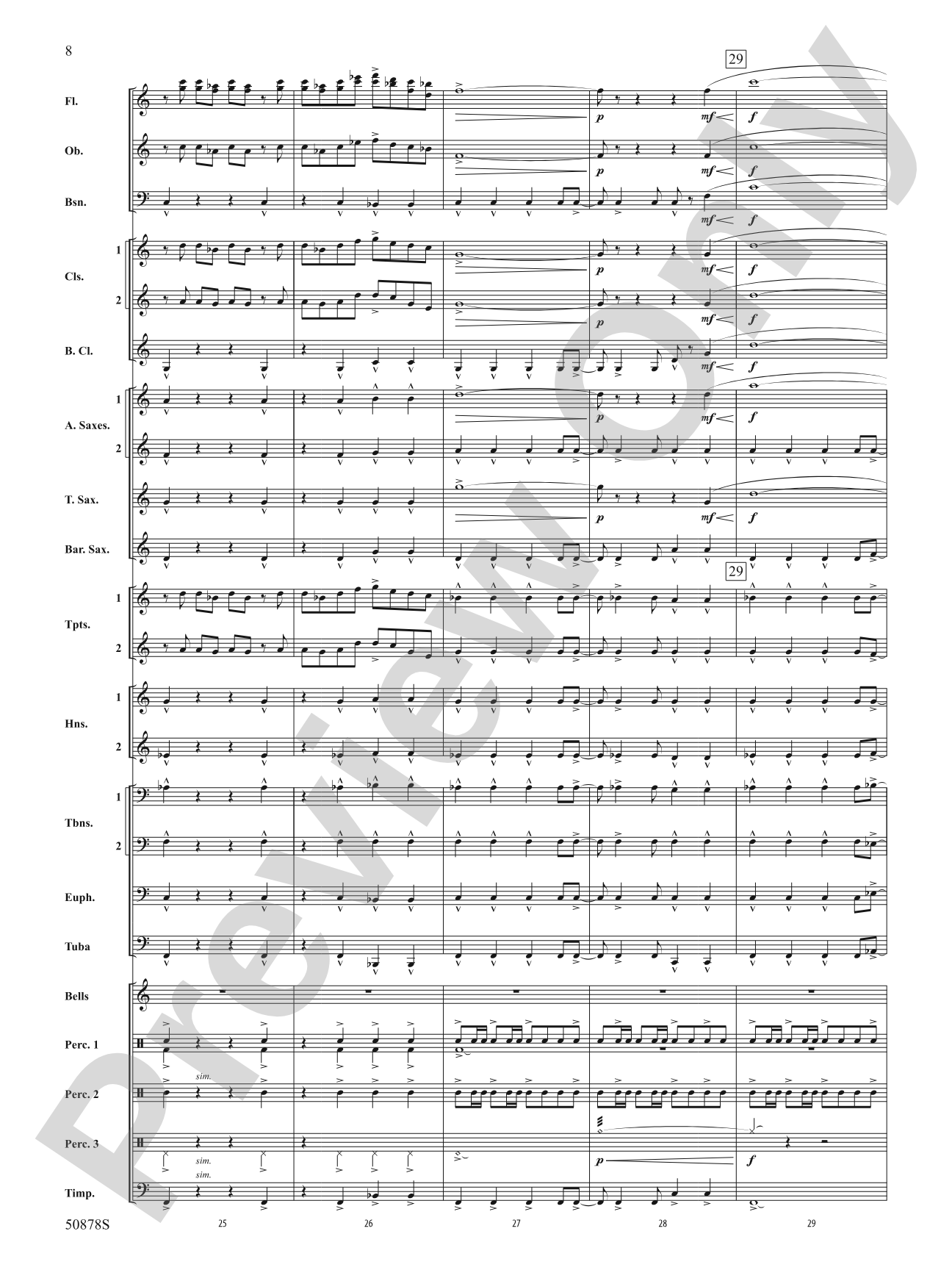 Insurgence: Concert Band Score & Parts