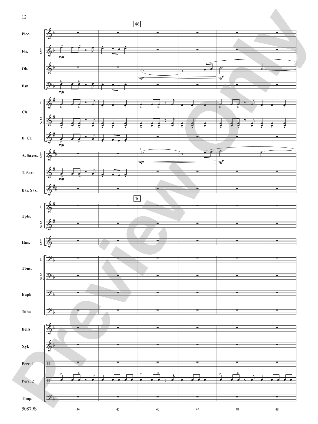Journey of a Comet: Concert Band Conductor Score & Parts