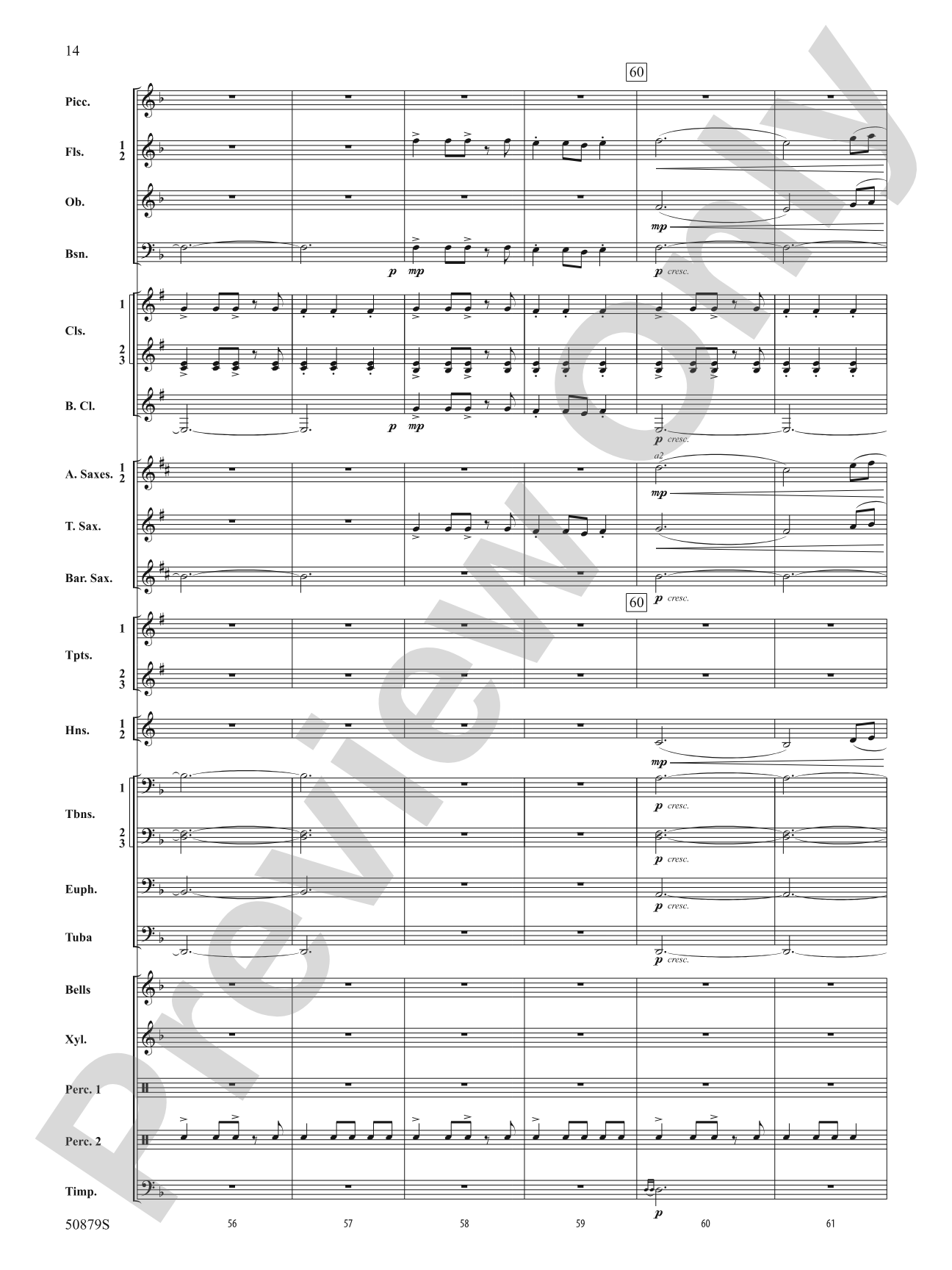 Journey of a Comet: Concert Band Conductor Score & Parts
