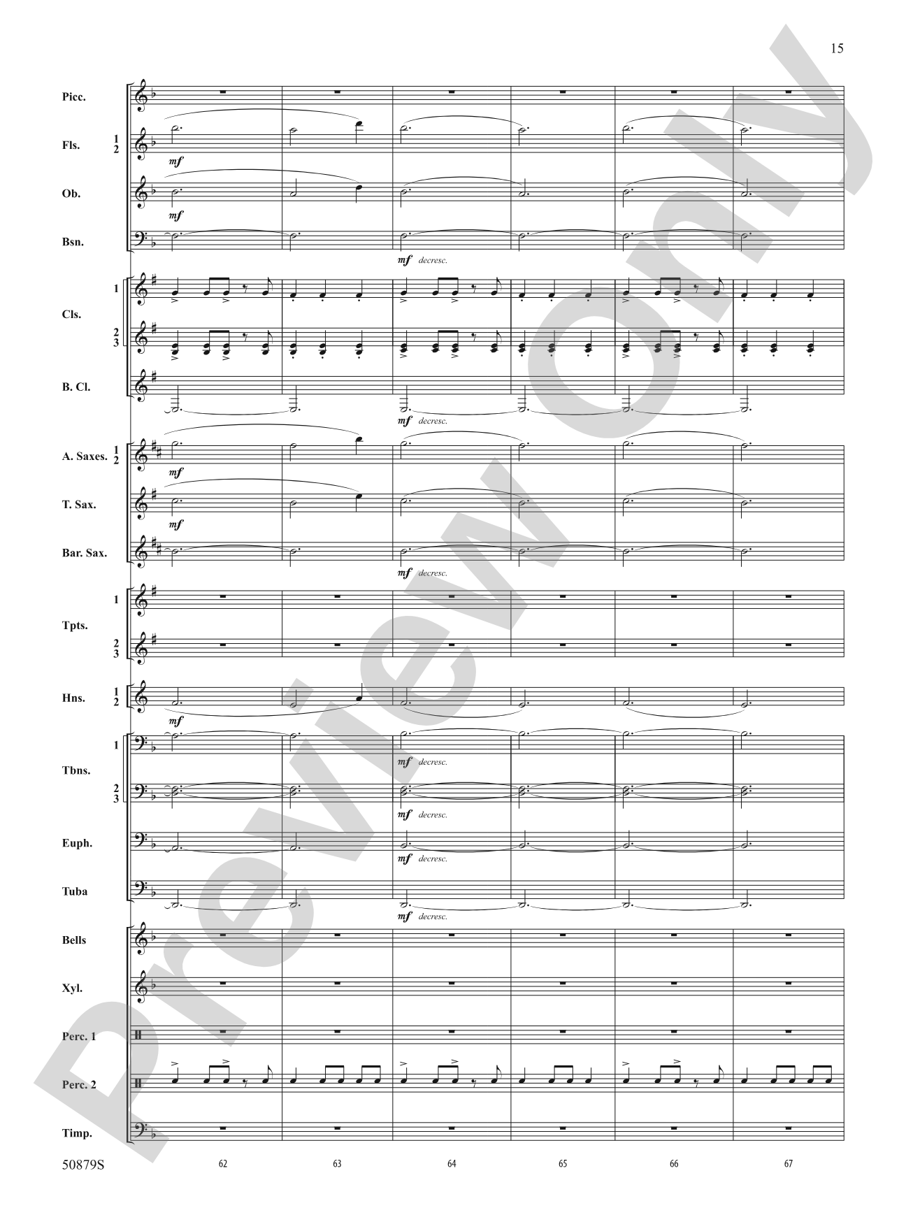 Journey of a Comet: Concert Band Conductor Score & Parts