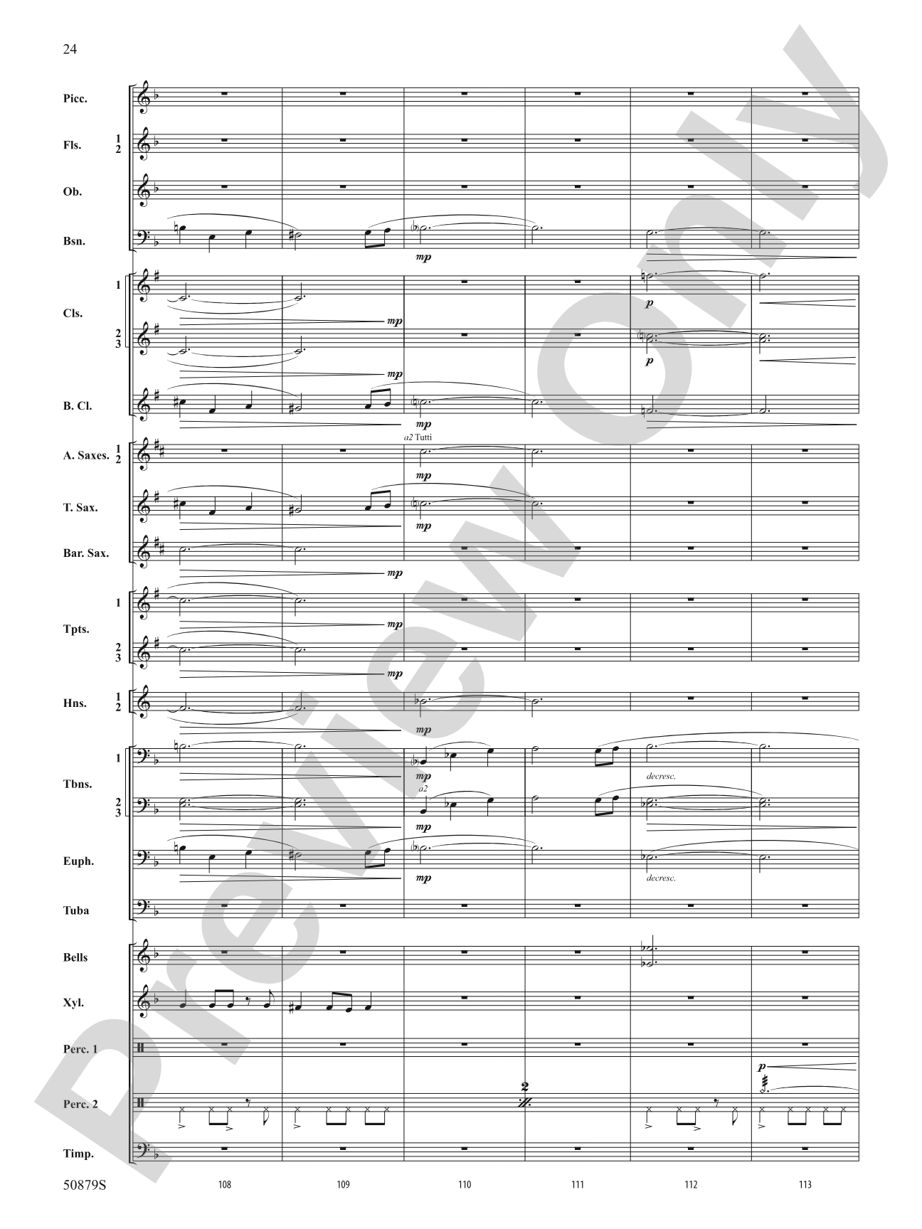 Journey of a Comet: Concert Band Conductor Score & Parts