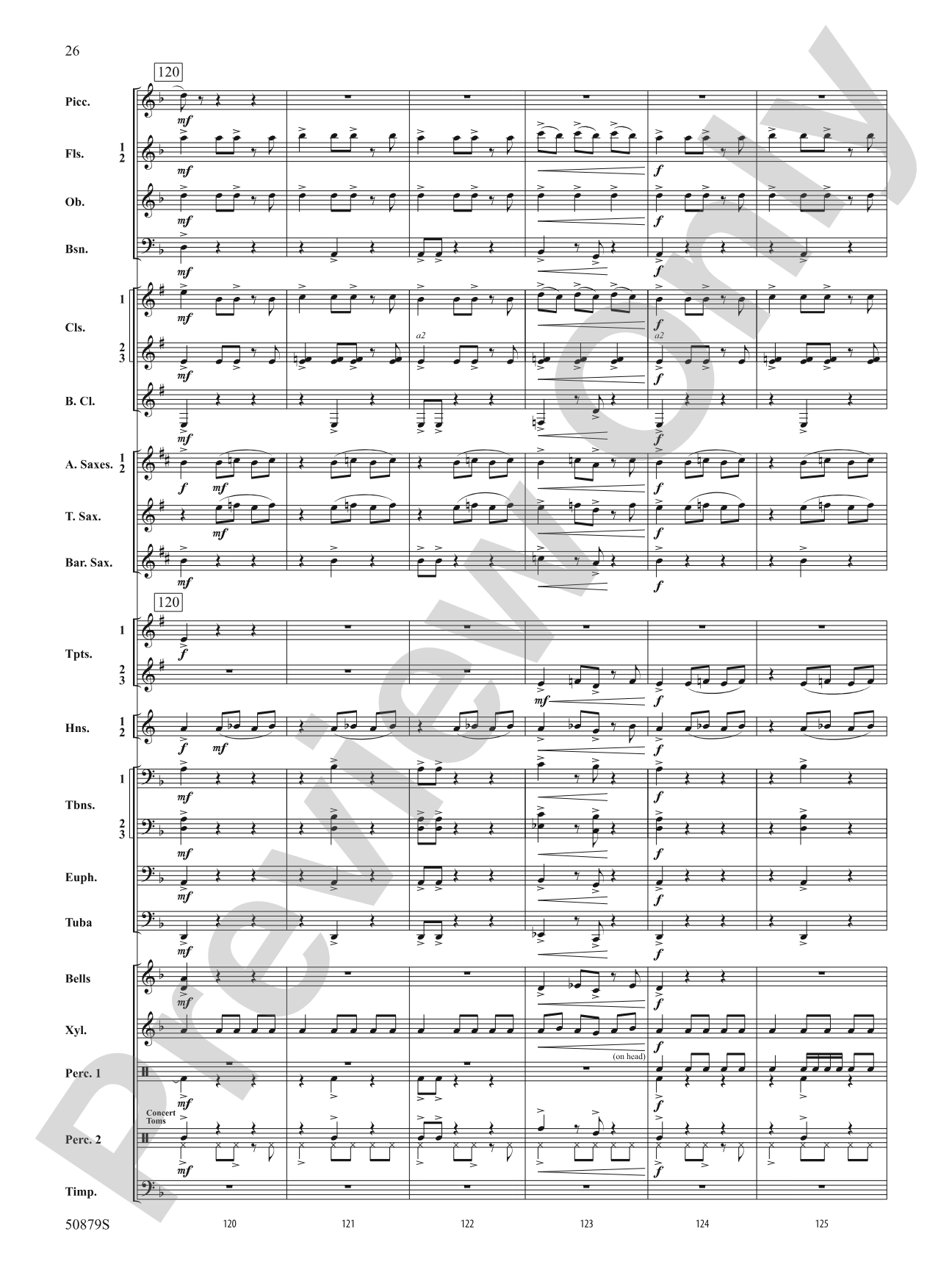 Journey of a Comet: Concert Band Conductor Score & Parts