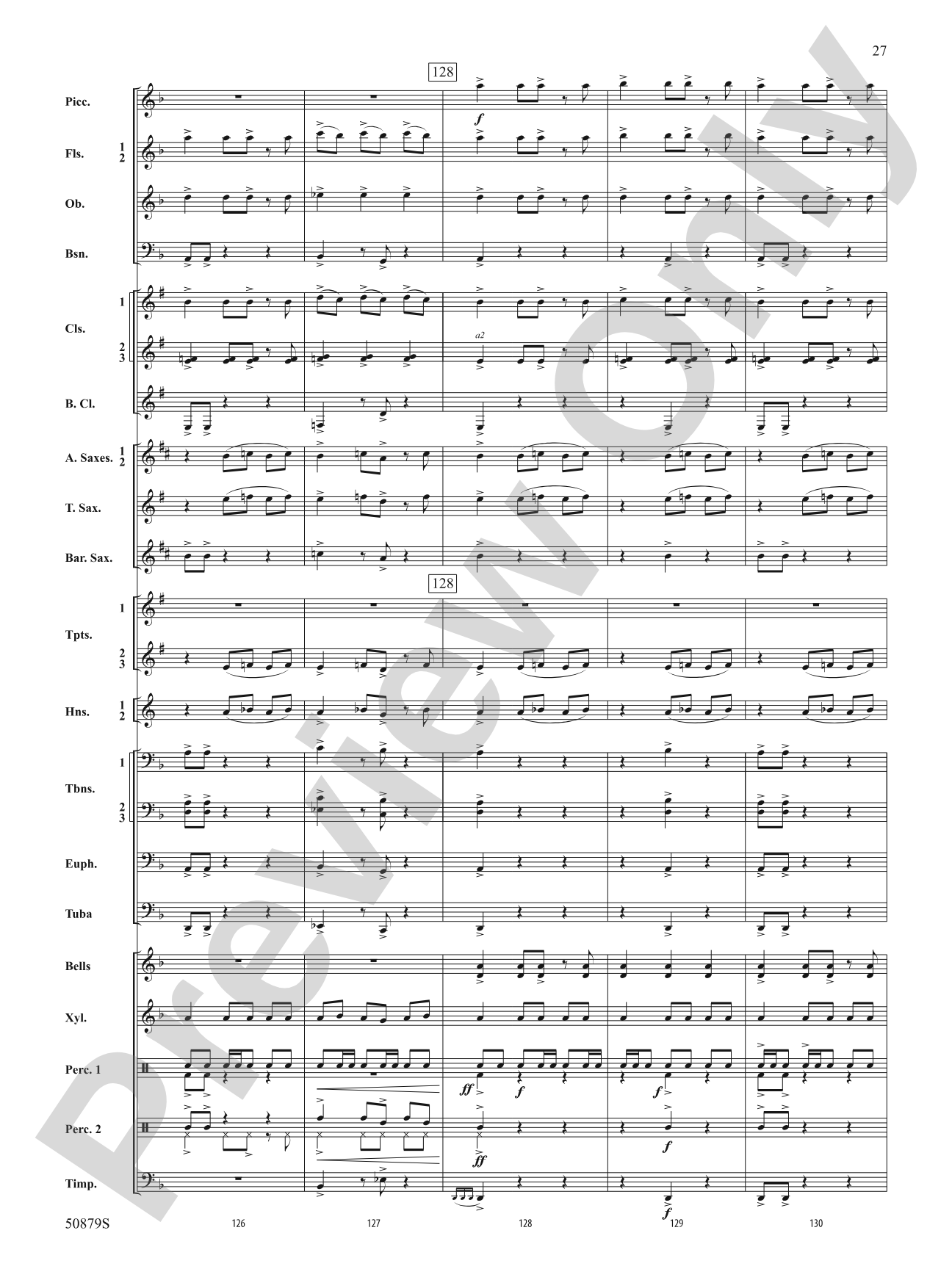 Journey of a Comet: Concert Band Conductor Score & Parts