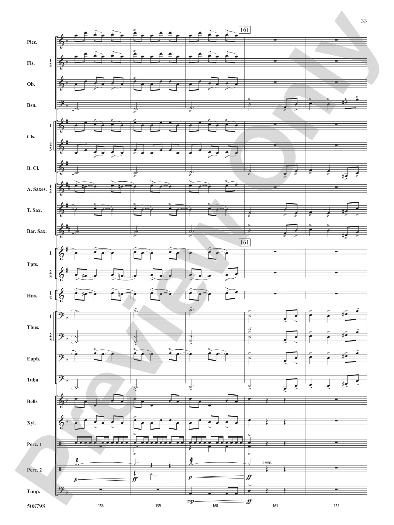 Journey of a Comet: Concert Band Conductor Score & Parts
