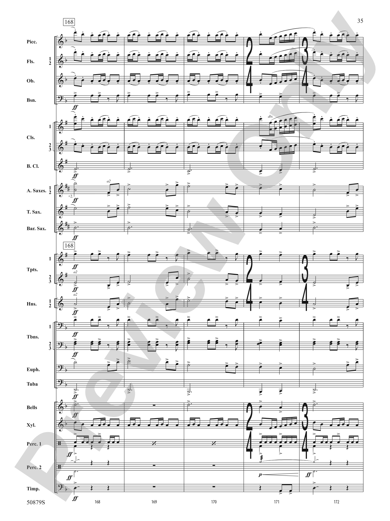 Journey of a Comet: Concert Band Conductor Score & Parts