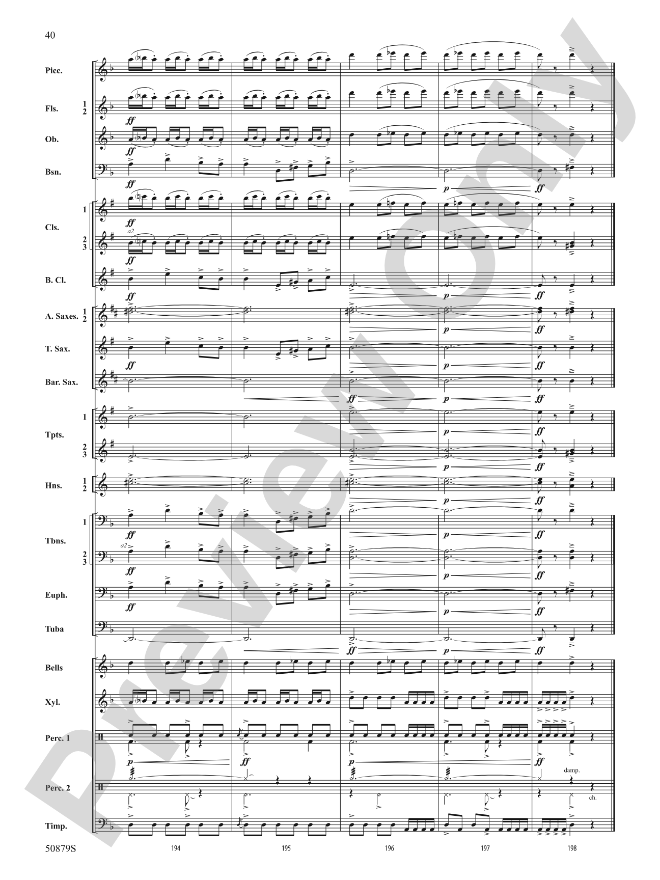 Journey of a Comet: Concert Band Conductor Score & Parts