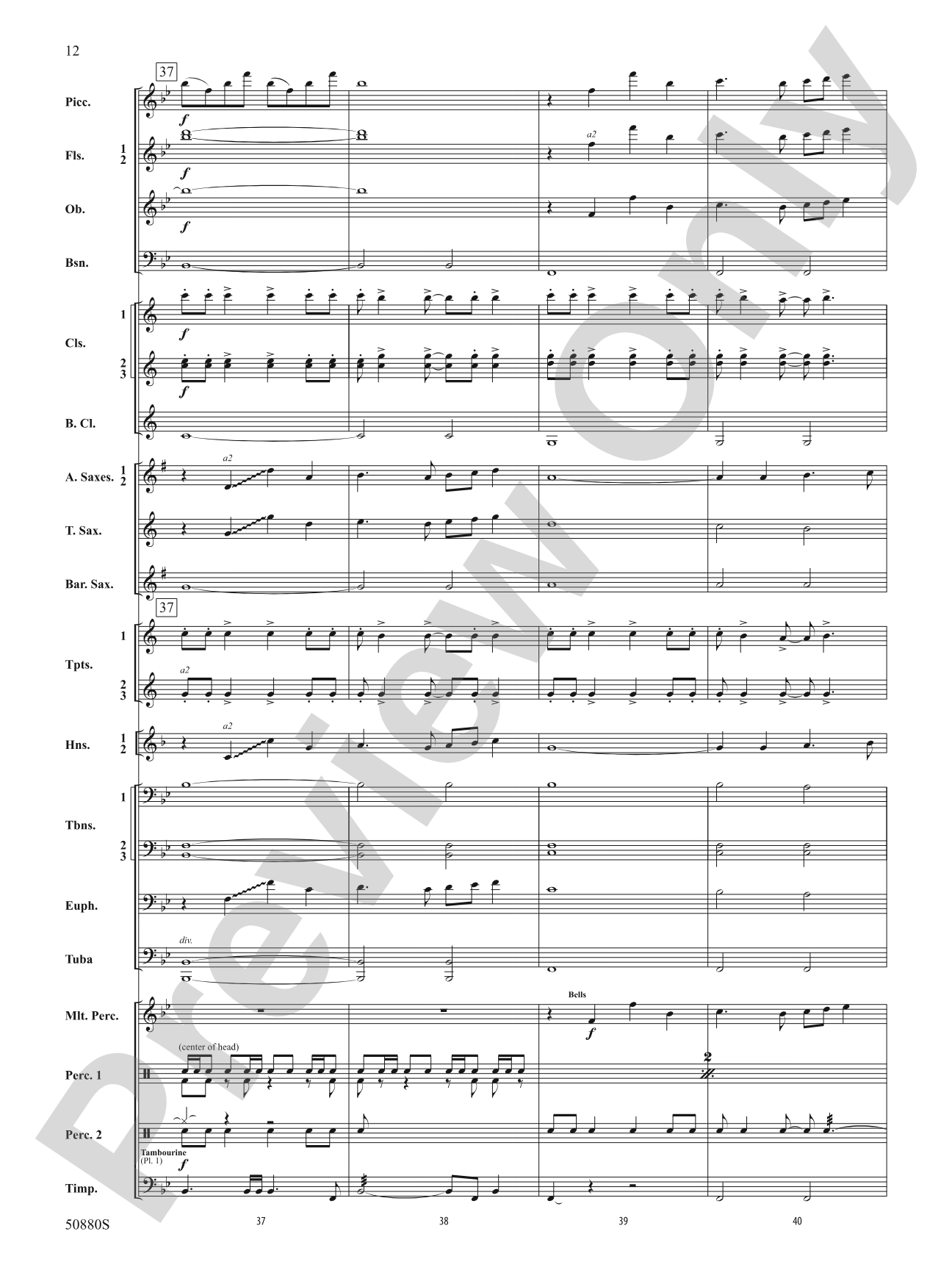A Tale So Tall: Concert Band Conductor Score & Parts
