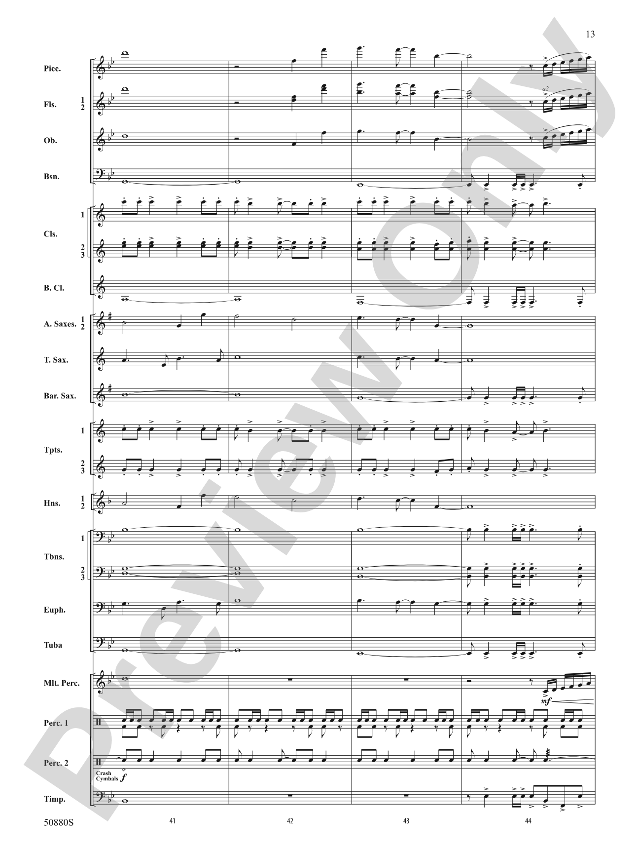 A Tale So Tall: Concert Band Conductor Score & Parts
