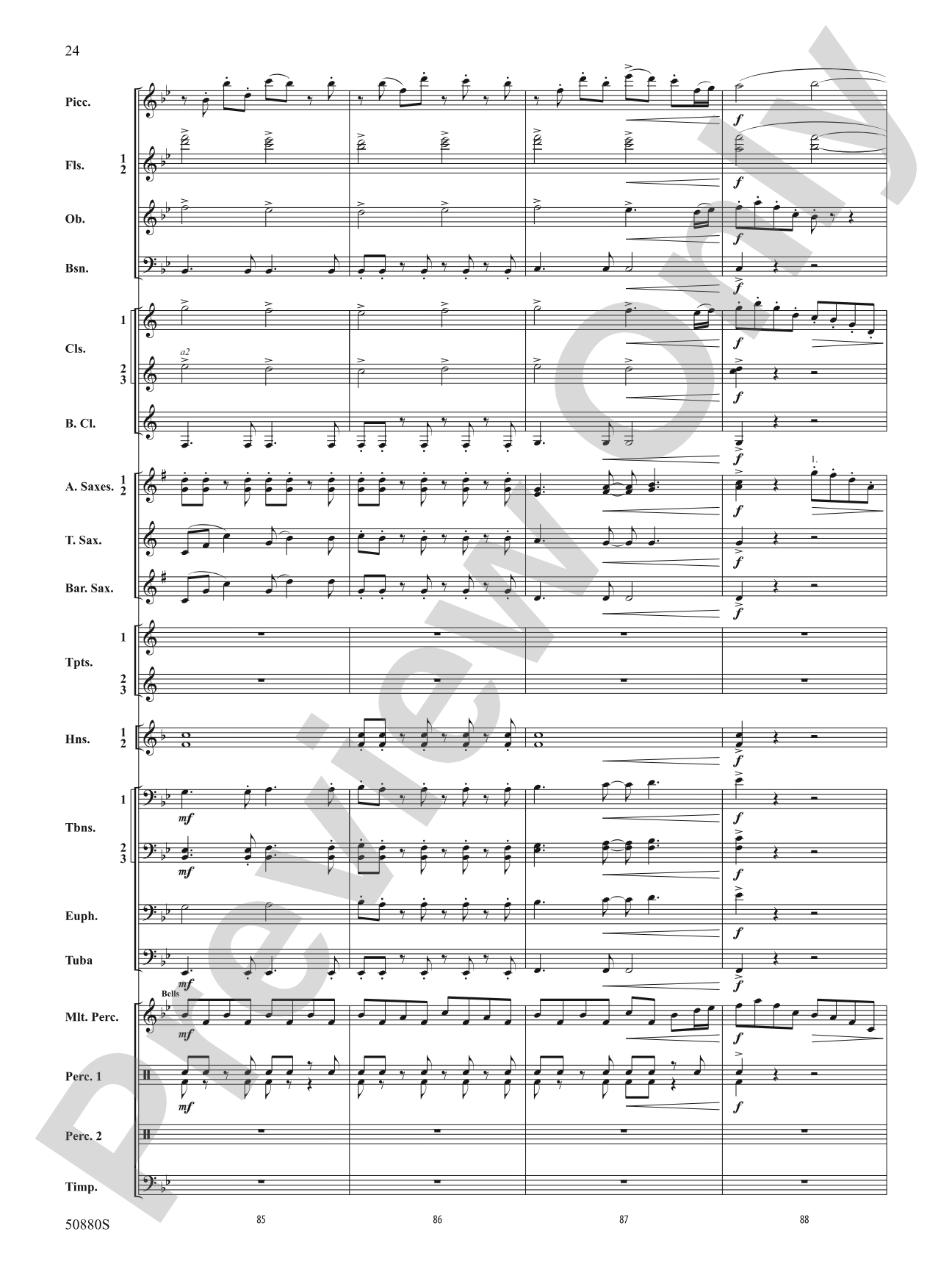 A Tale So Tall: Concert Band Conductor Score & Parts