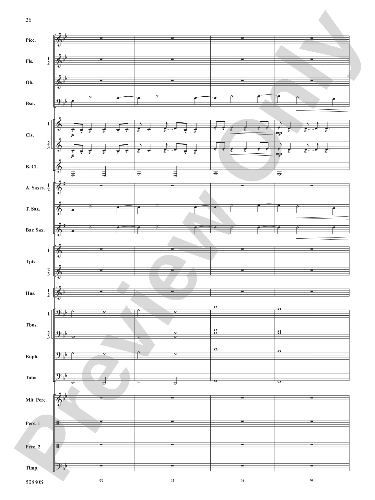 A Tale So Tall: Concert Band Conductor Score & Parts