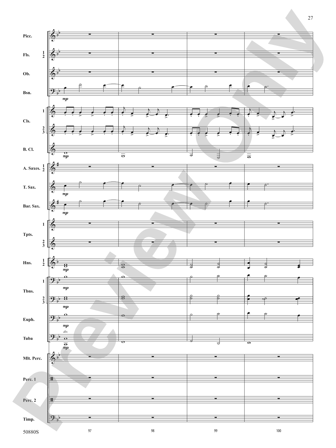 A Tale So Tall: Concert Band Conductor Score & Parts