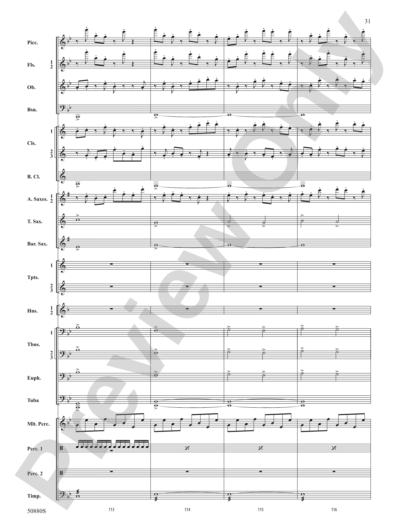 A Tale So Tall: Concert Band Conductor Score & Parts