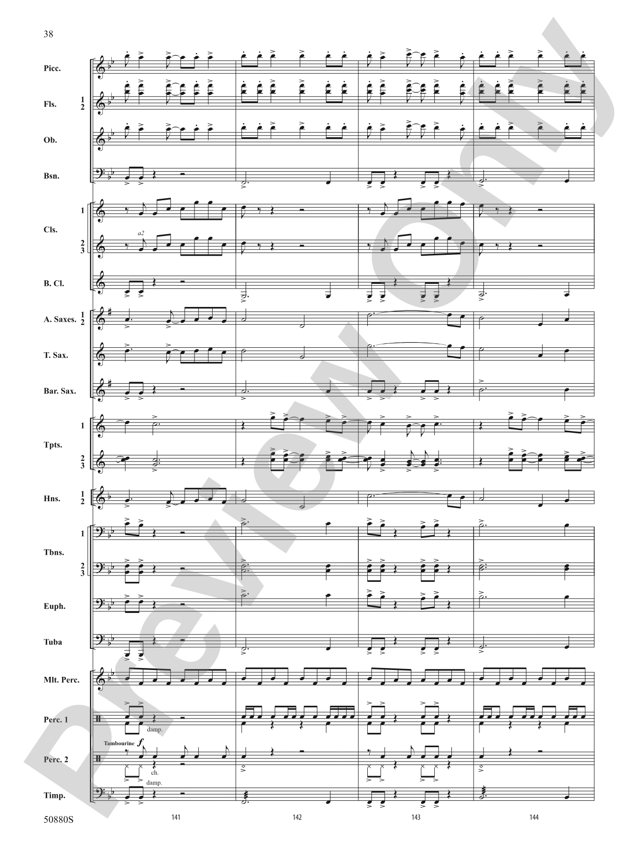 A Tale So Tall: Concert Band Conductor Score & Parts