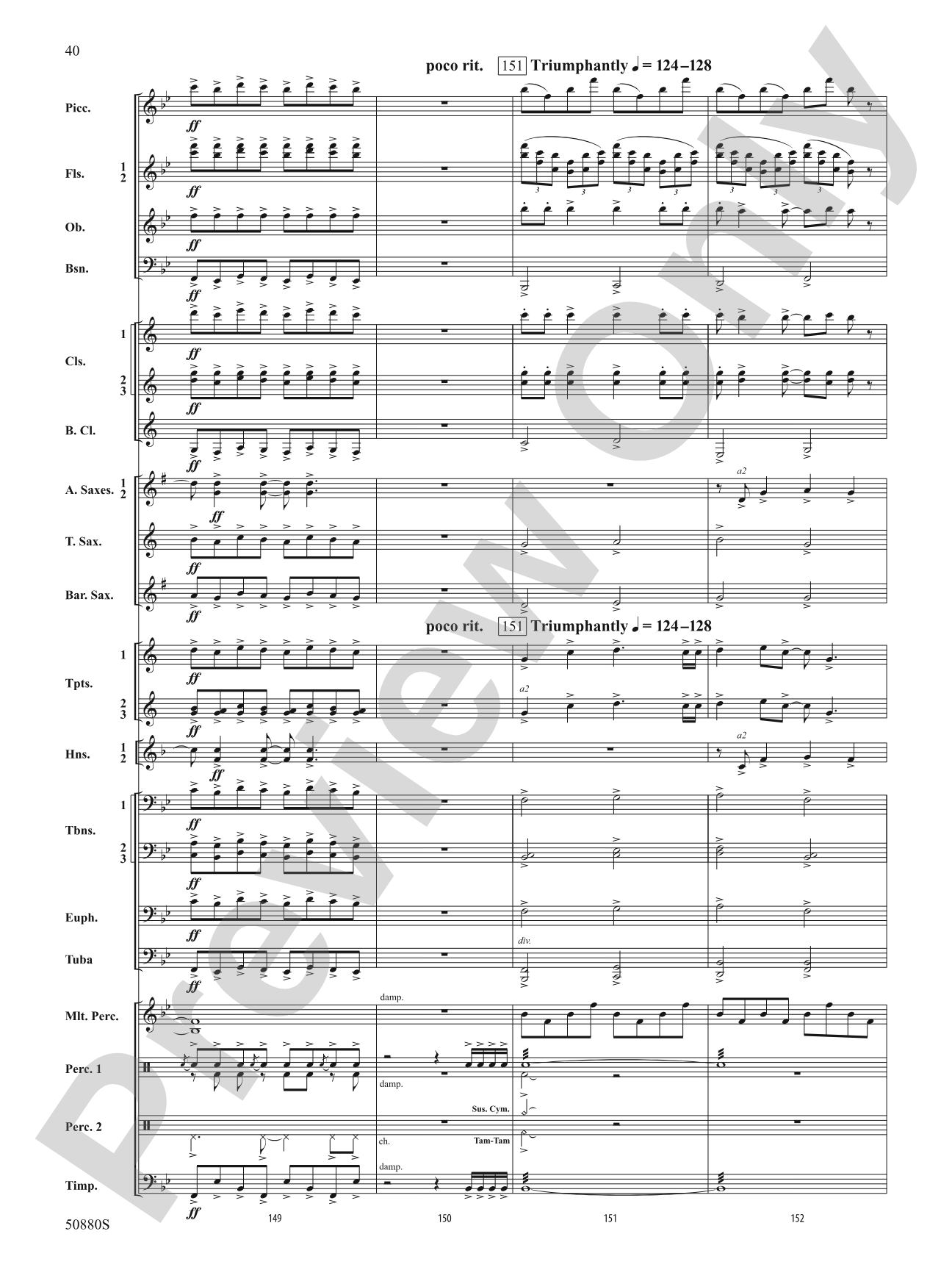 A Tale So Tall: Concert Band Conductor Score & Parts