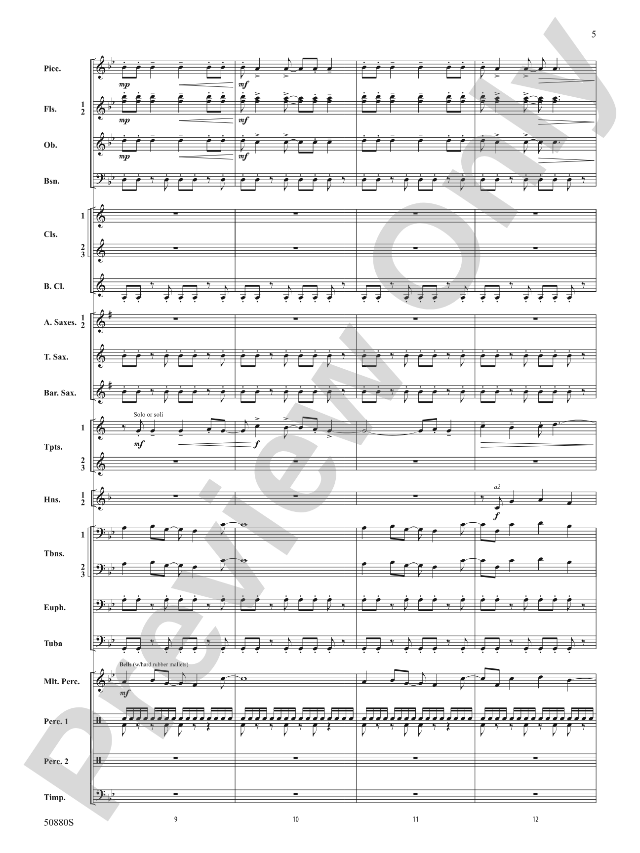 A Tale So Tall: Concert Band Conductor Score & Parts