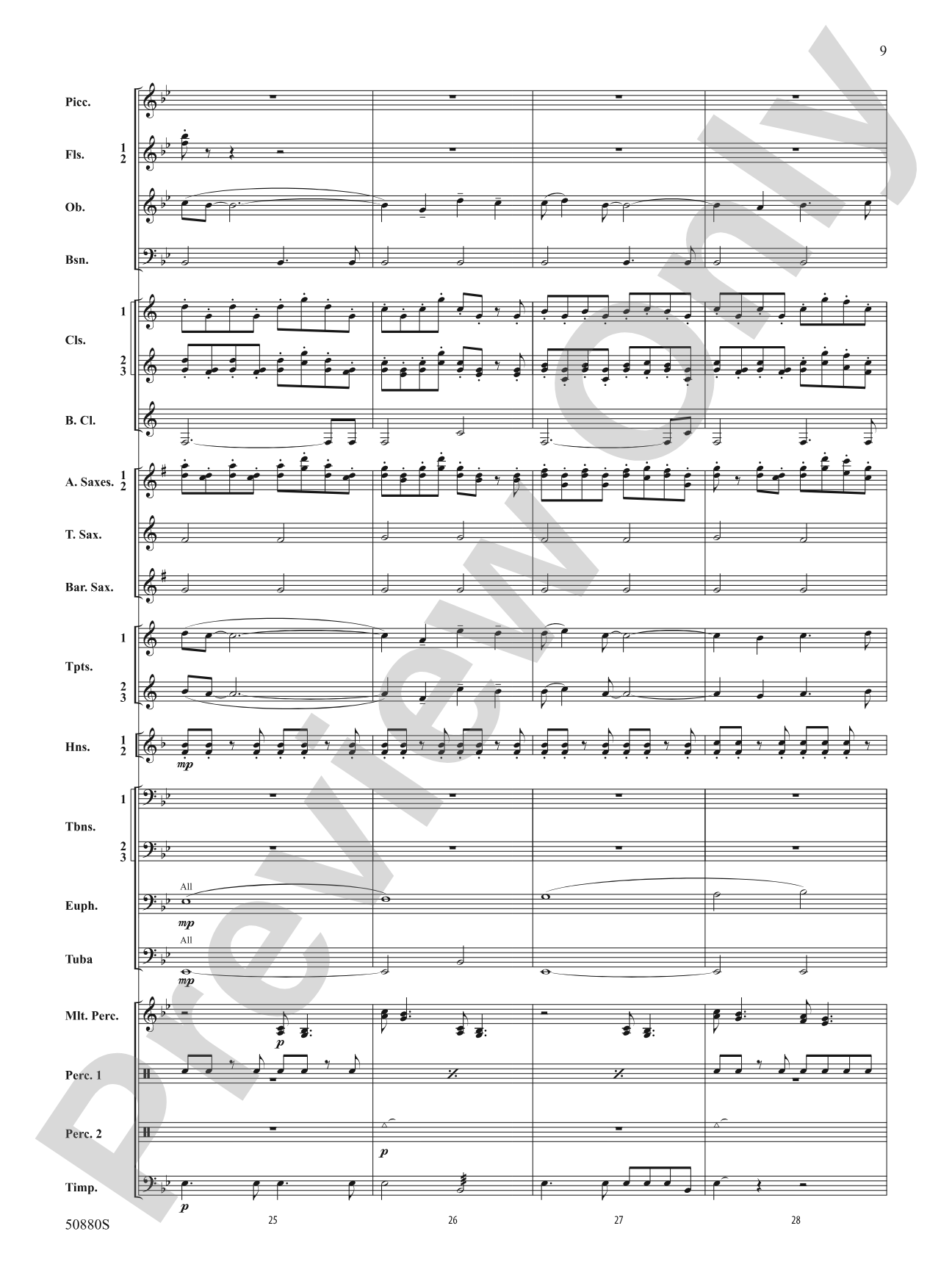 A Tale So Tall: Concert Band Conductor Score & Parts