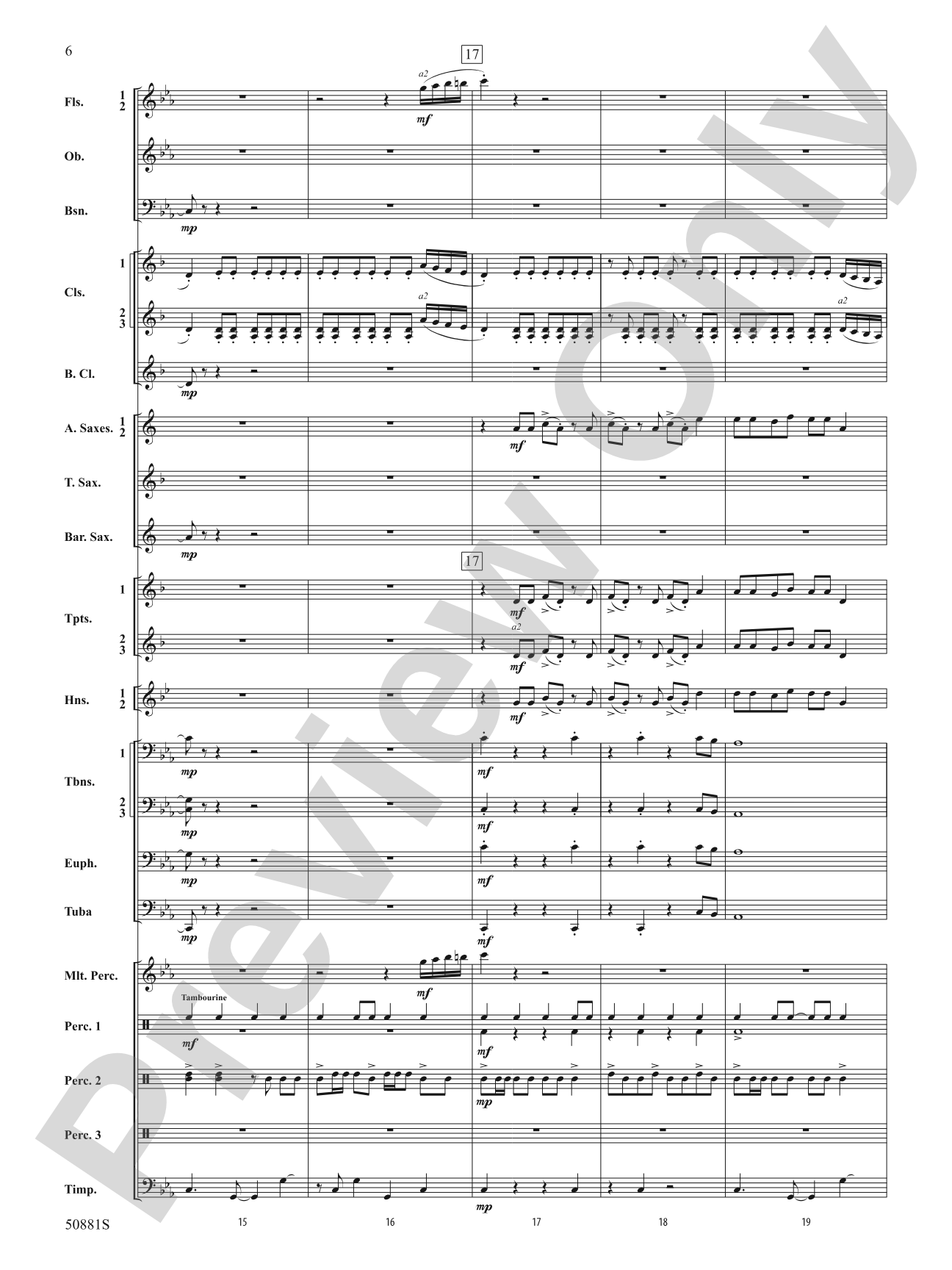 Chasing Crimson: Concert Band Conductor Score & Parts