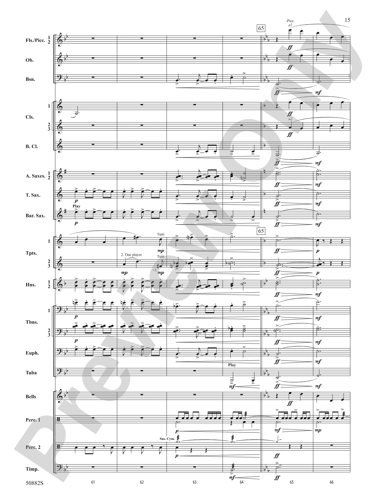 Pacific Crest: Concert Band Conductor Score & Parts