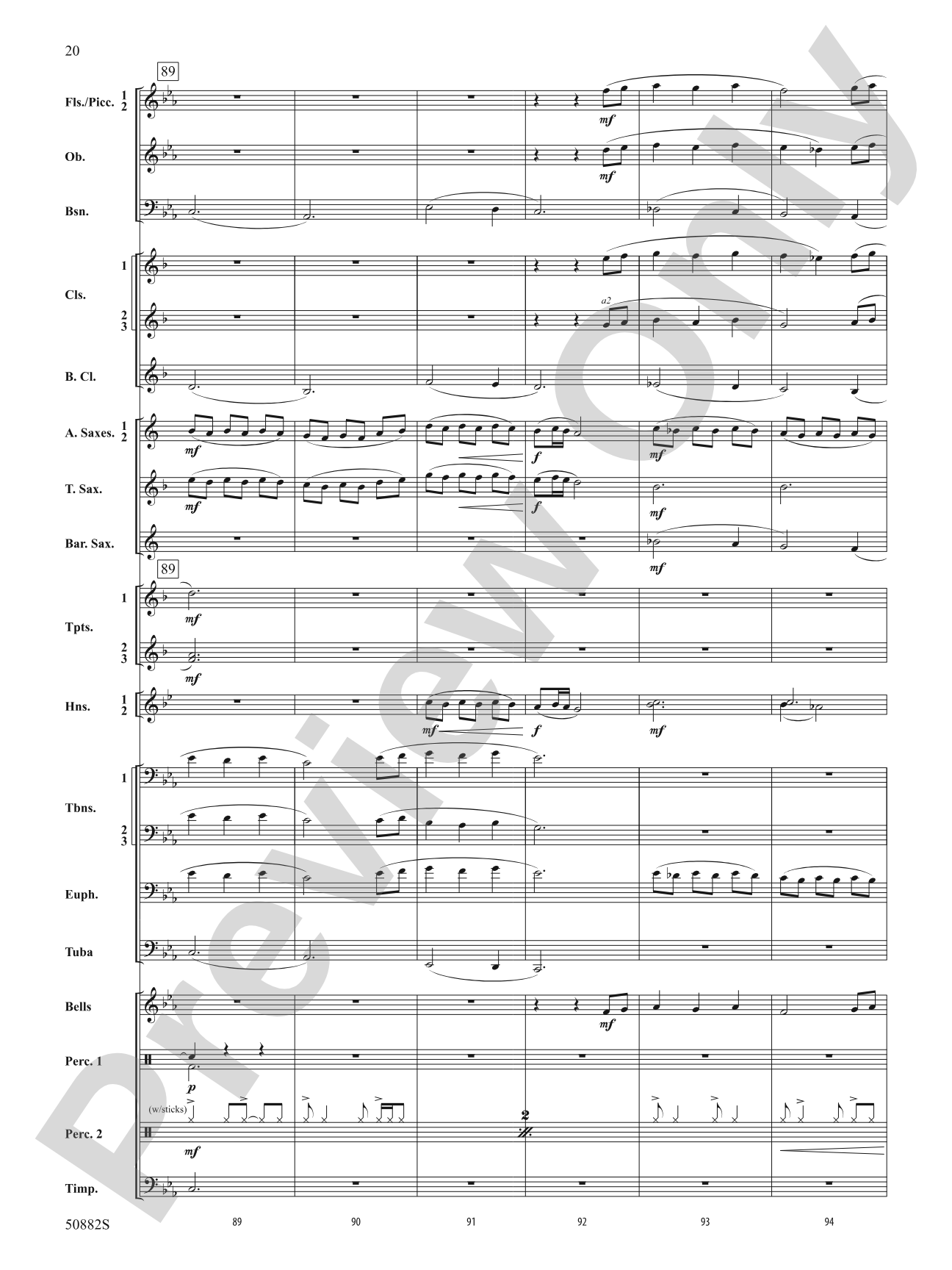 Pacific Crest: Concert Band Conductor Score & Parts