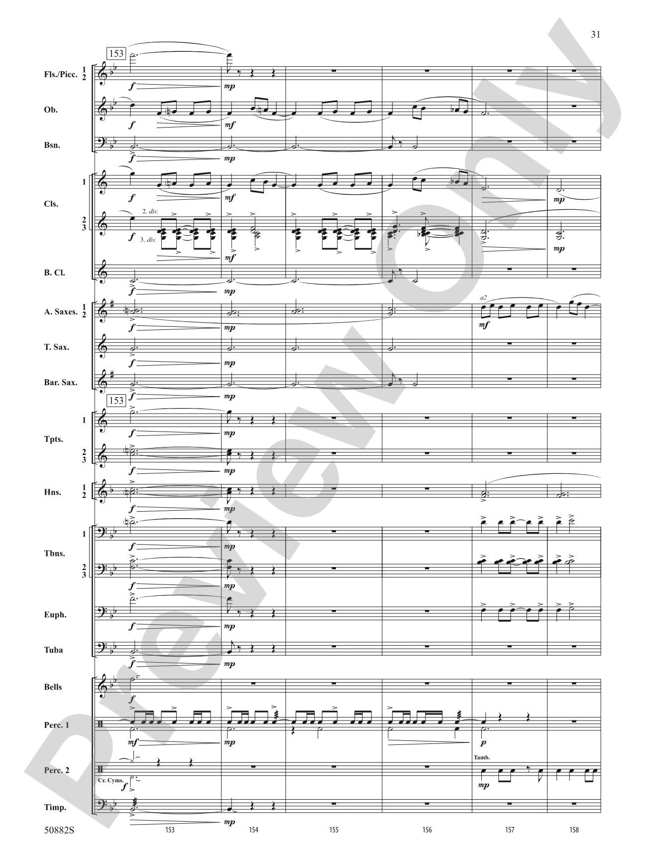 Pacific Crest: Concert Band Conductor Score & Parts